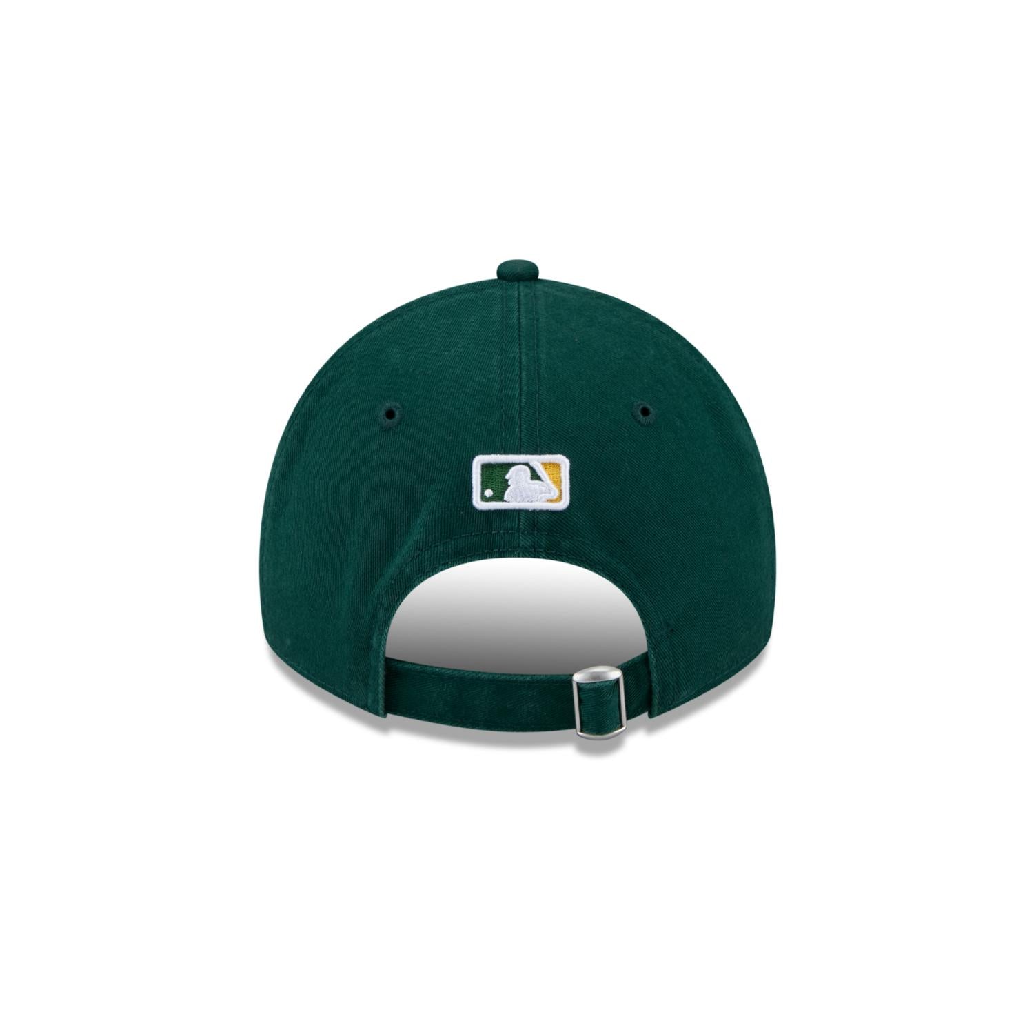 Oakland Athletics 2025 Jackie Robinson Day New Era 9TWENTY verstellbare MLB Cap Grün - STADIUMDREAMS