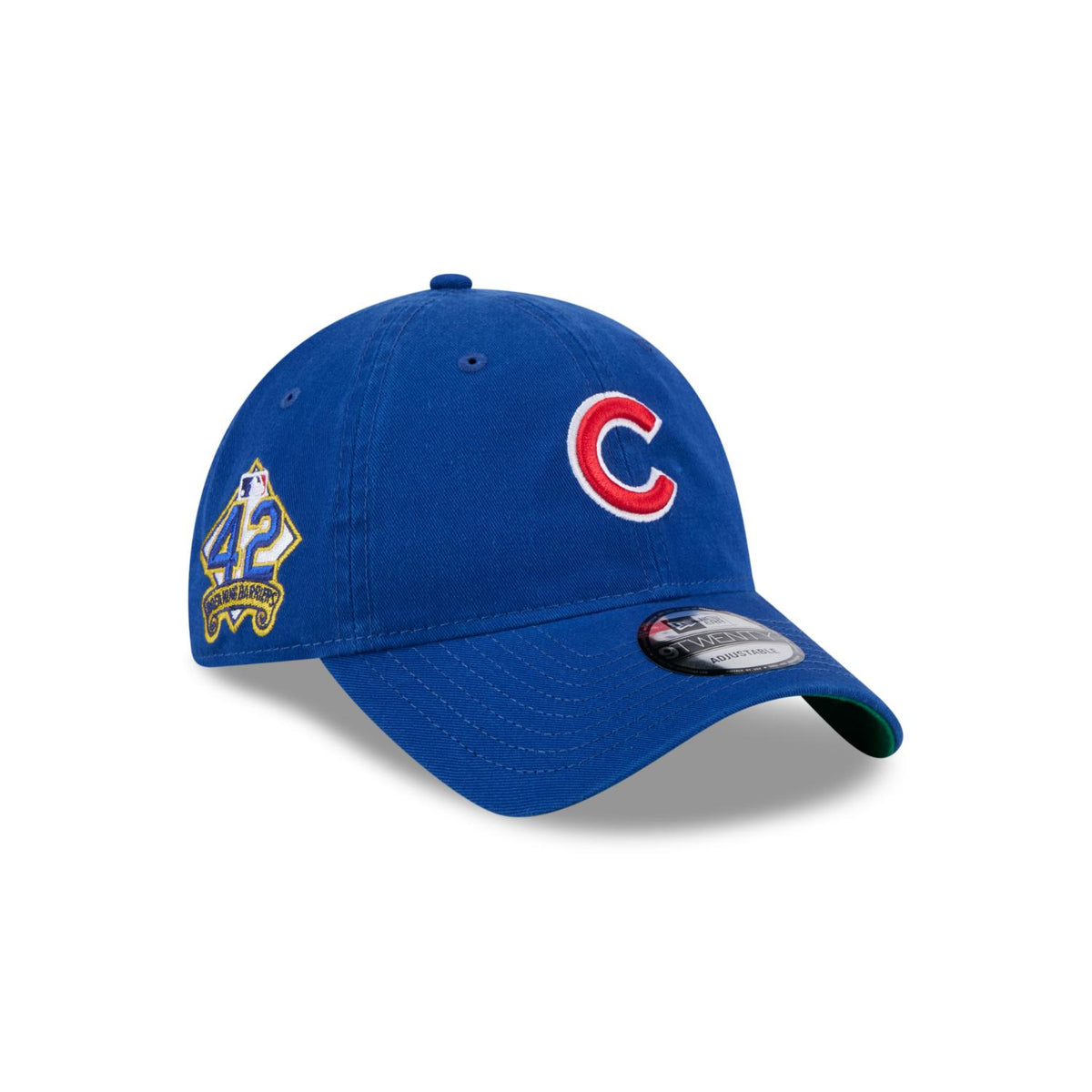 Chicago Cubs 2025 Jackie Robinson Day New Era 9TWENTY verstellbare MLB Cap Blau - STADIUMDREAMS