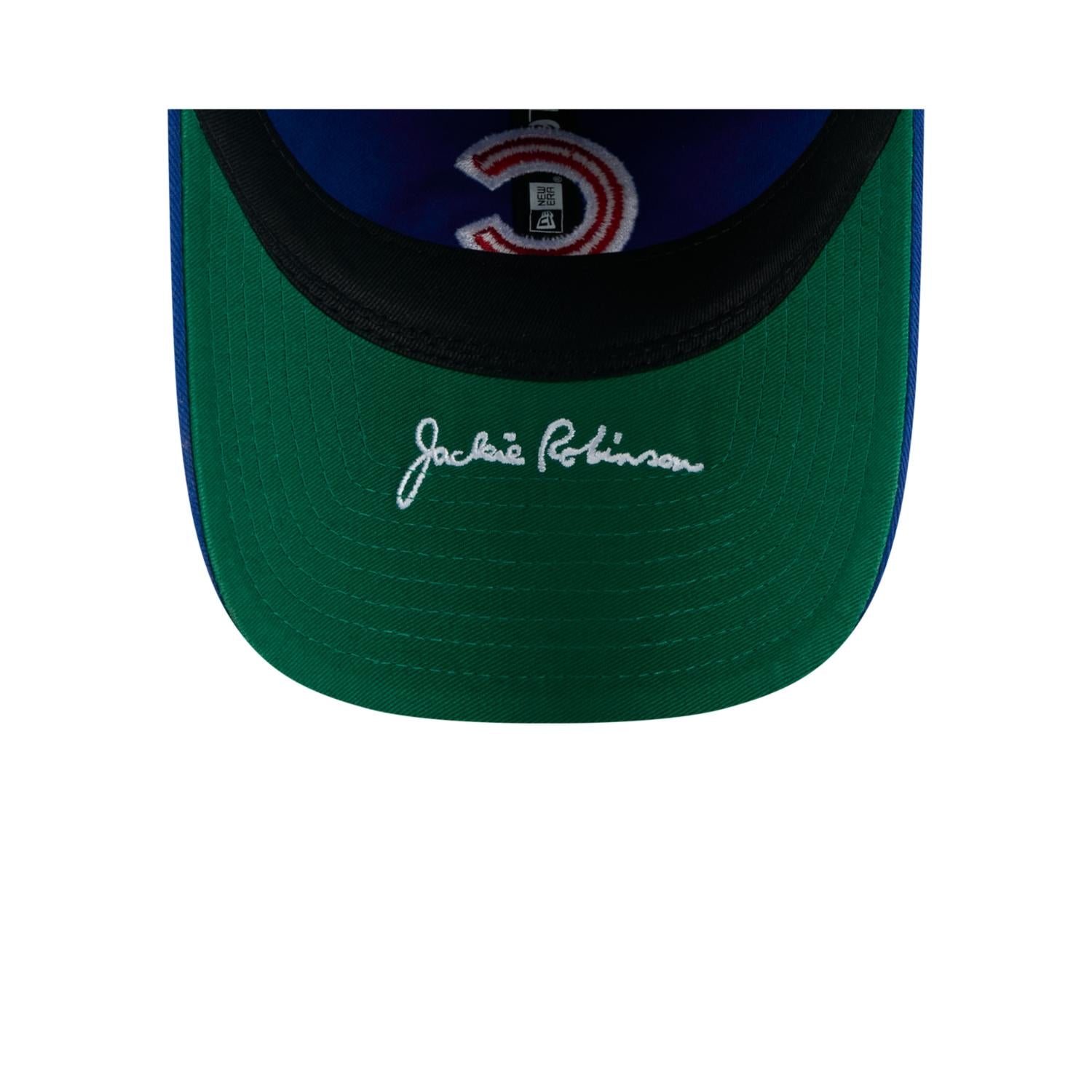 Chicago Cubs 2025 Jackie Robinson Day New Era 9TWENTY verstellbare MLB Cap Blau - STADIUMDREAMS