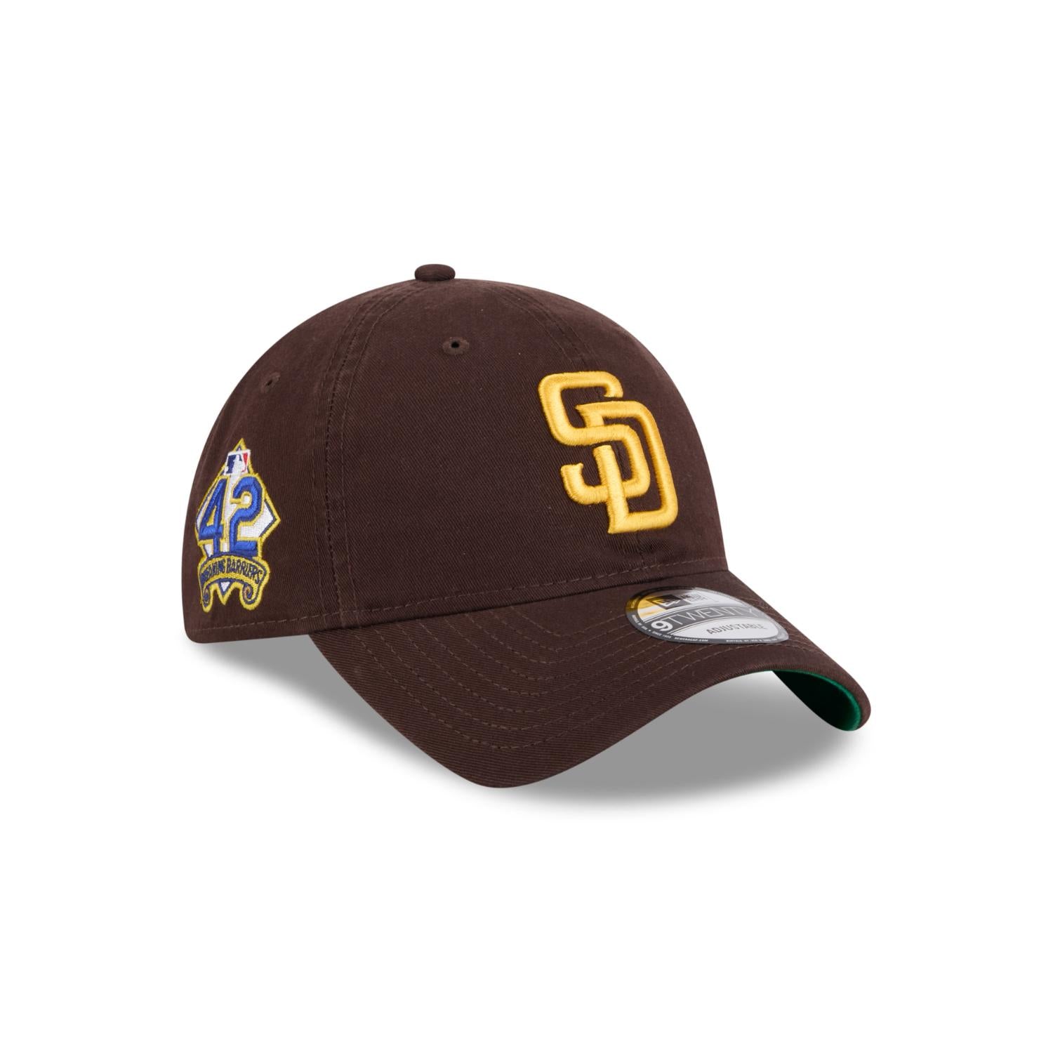 San Diego Padres 2025 Jackie Robinson Day New Era 9TWENTY verstellbare MLB Cap Braun - STADIUMDREAMS