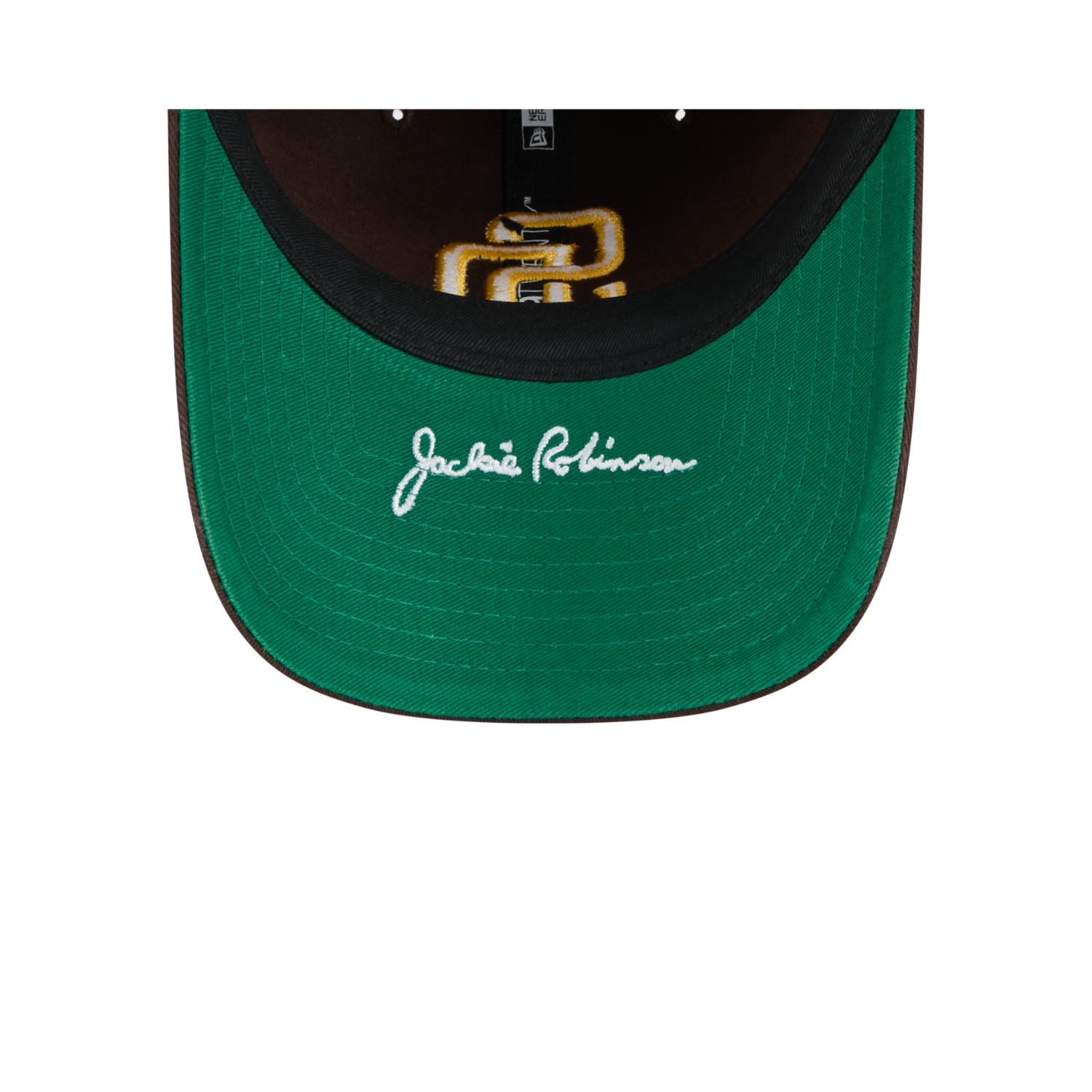 San Diego Padres 2025 Jackie Robinson Day New Era 9TWENTY verstellbare MLB Cap Braun - STADIUMDREAMS