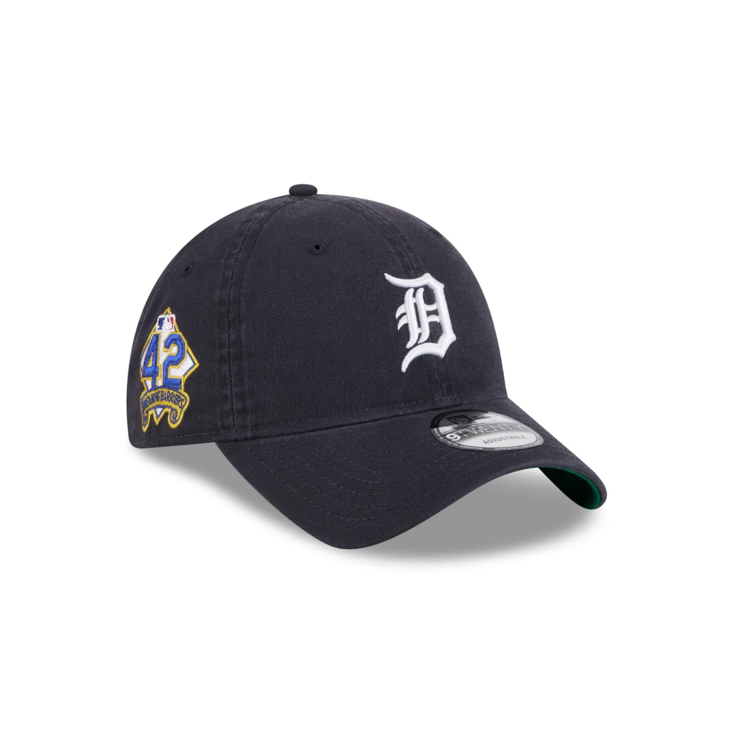 Detroit Tigers 2025 Jackie Robinson Day New Era 9TWENTY verstellbare MLB Cap Navy - STADIUMDREAMS