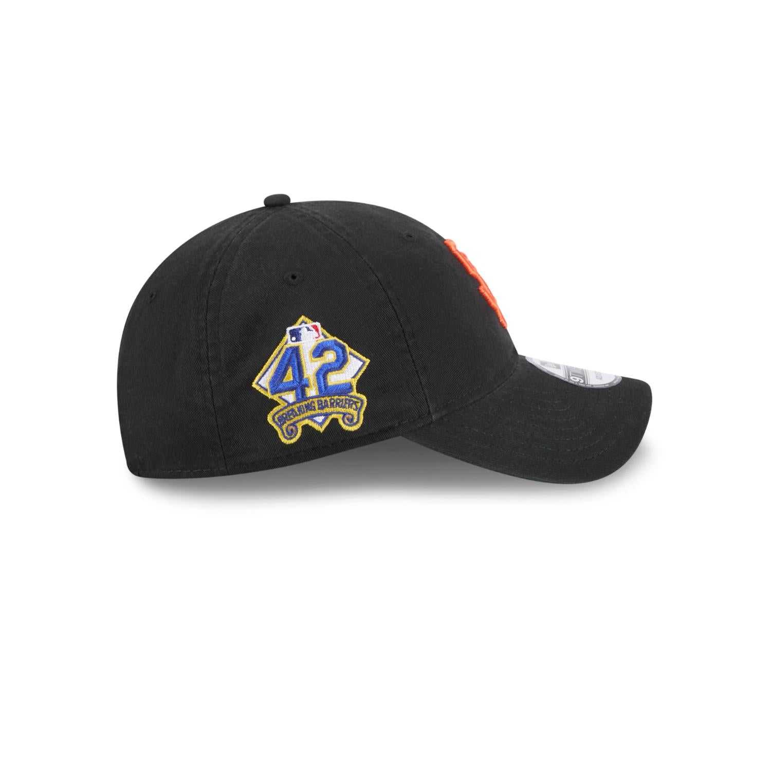 San Francisco Giants 2025 Jackie Robinson Day New Era 9TWENTY verstellbare MLB Cap Schwarz - STADIUMDREAMS