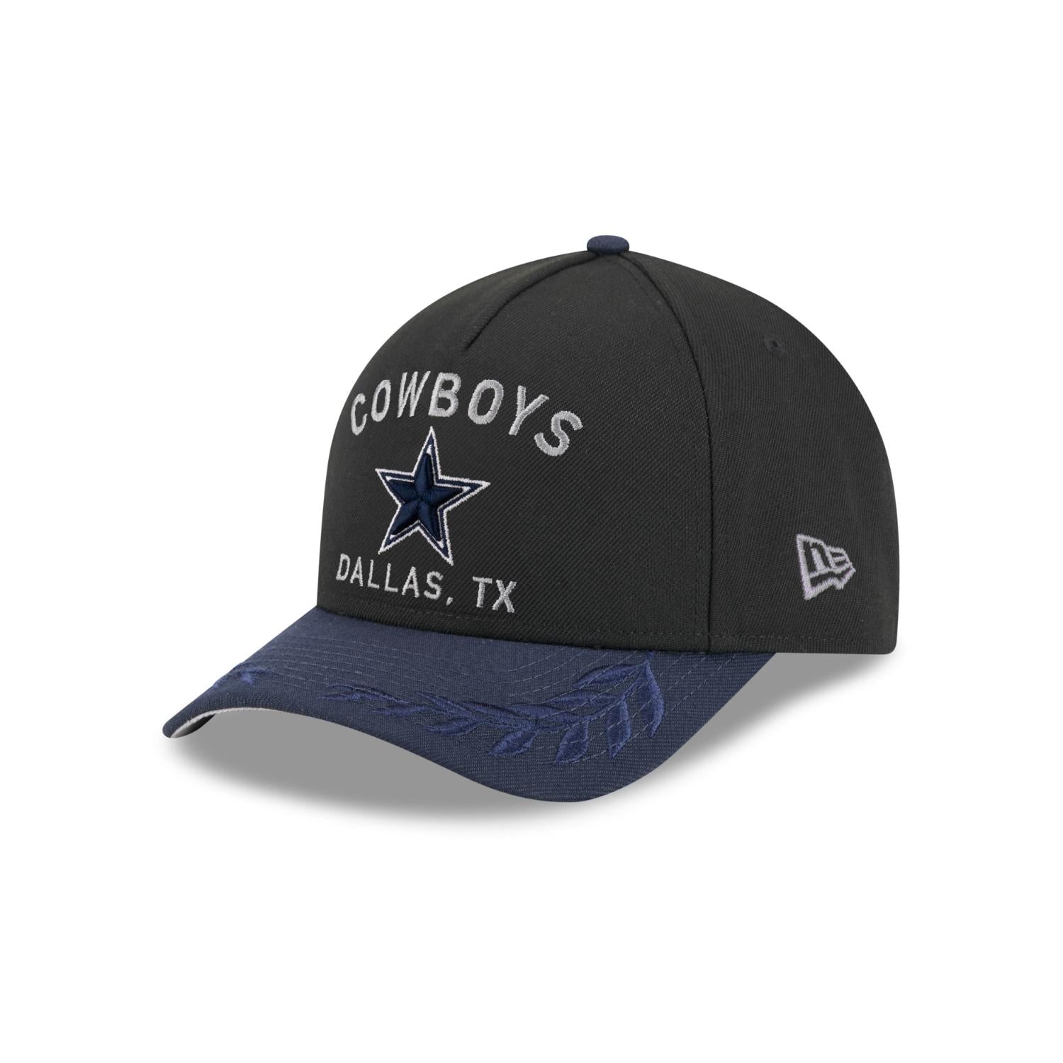 Dallas Cowboys 2025 NFL Draft 9FORTY M-Crown A-Frame Snapback Cap Schwarz - STADIUMDREAMS
