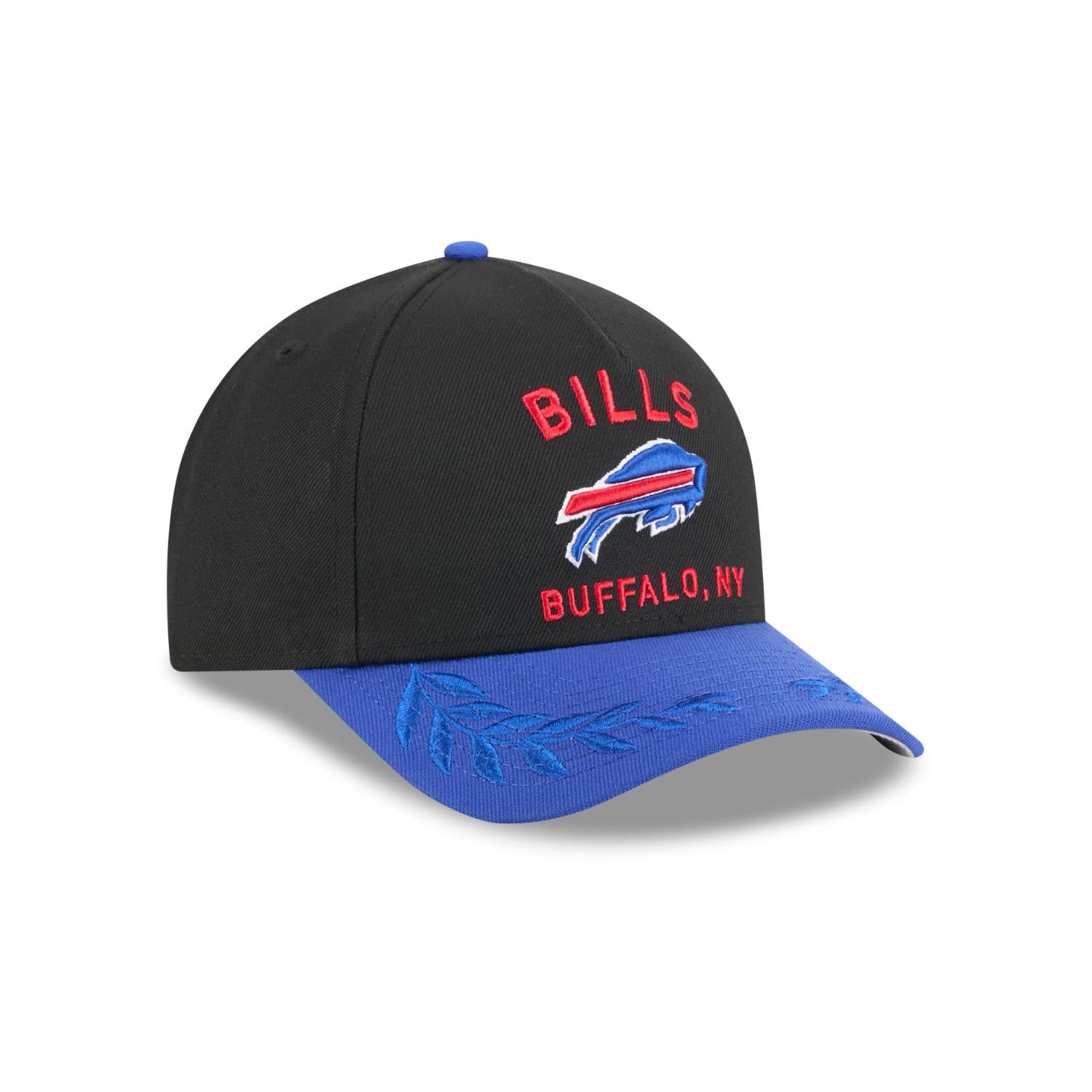 Buffalo Bills 2025 NFL Draft 9FORTY M-Crown A-Frame Snapback Cap Schwarz - STADIUMDREAMS