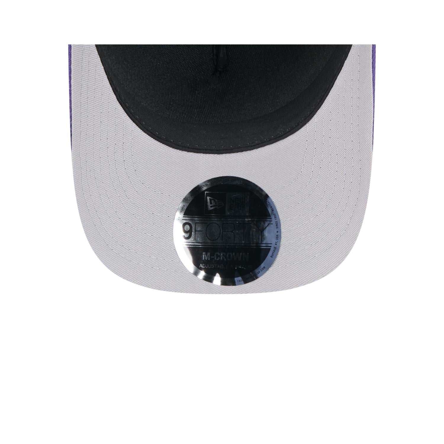 Baltimore Ravens 2025 NFL Draft 9FORTY M-Crown A-Frame Snapback Cap Schwarz - STADIUMDREAMS