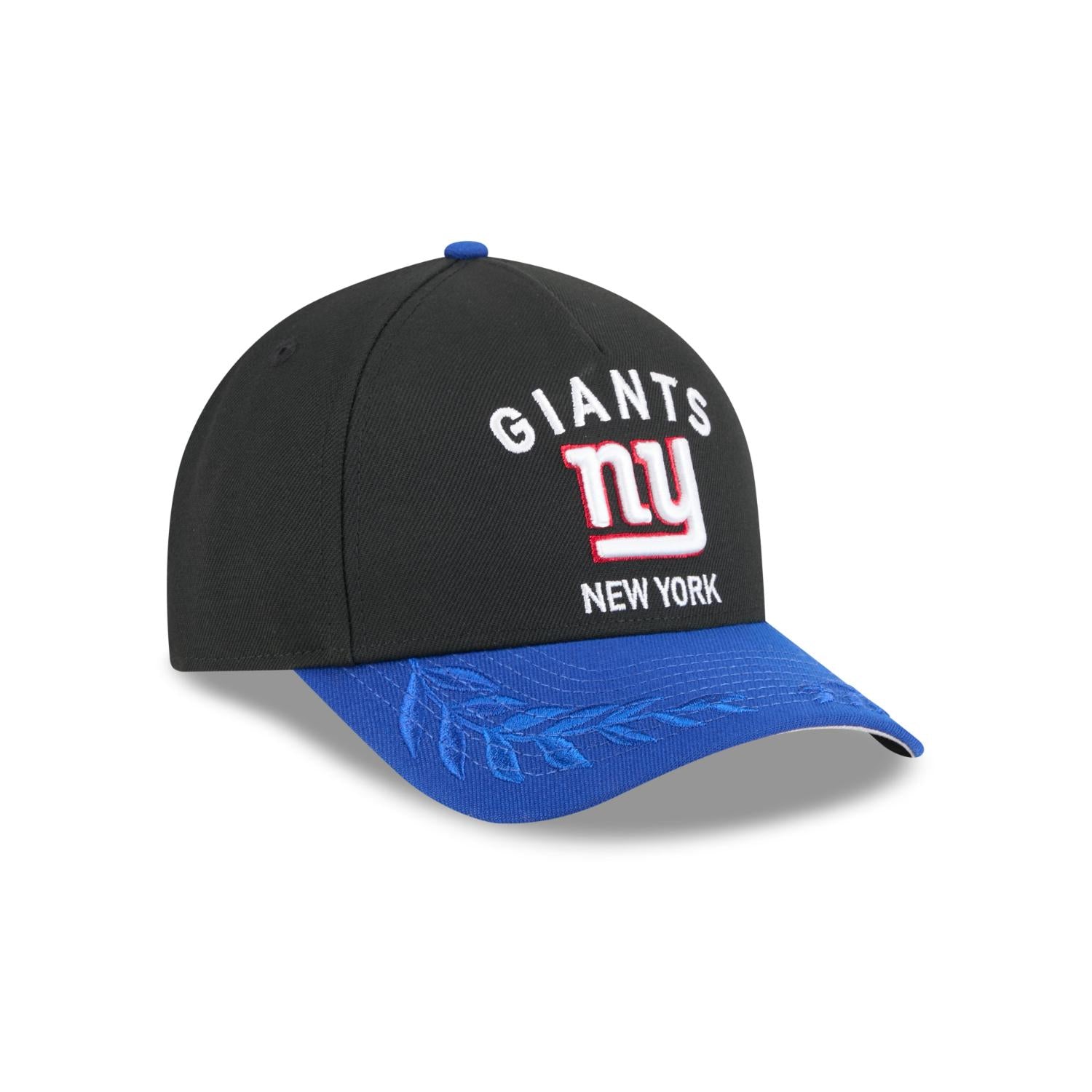 New York Giants 2025 NFL Draft 9FORTY M-Crown A-Frame Snapback Cap Schwarz - STADIUMDREAMS