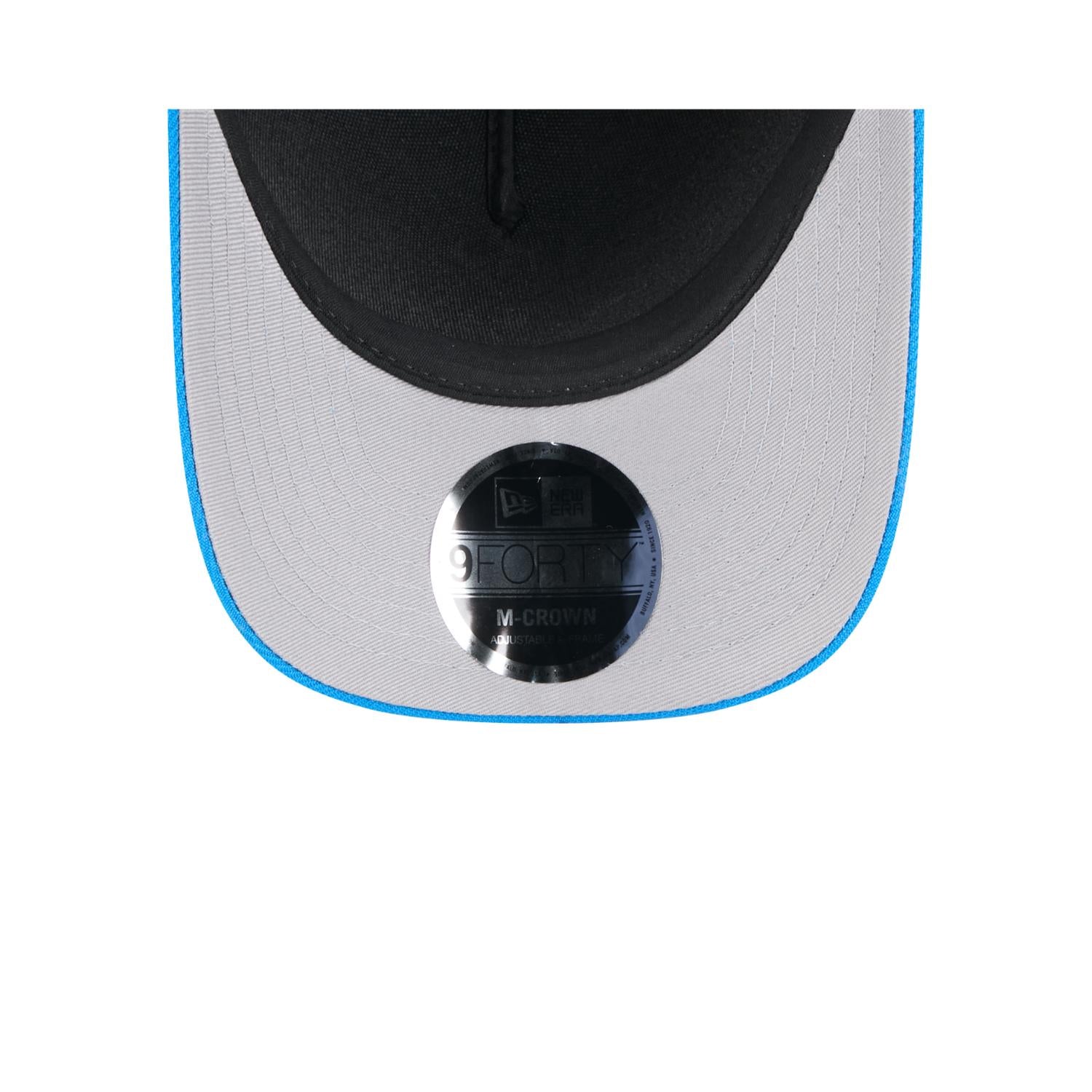 Detroit Lions 2025 NFL Draft 9FORTY M-Crown A-Frame Snapback Cap Schwarz - STADIUMDREAMS