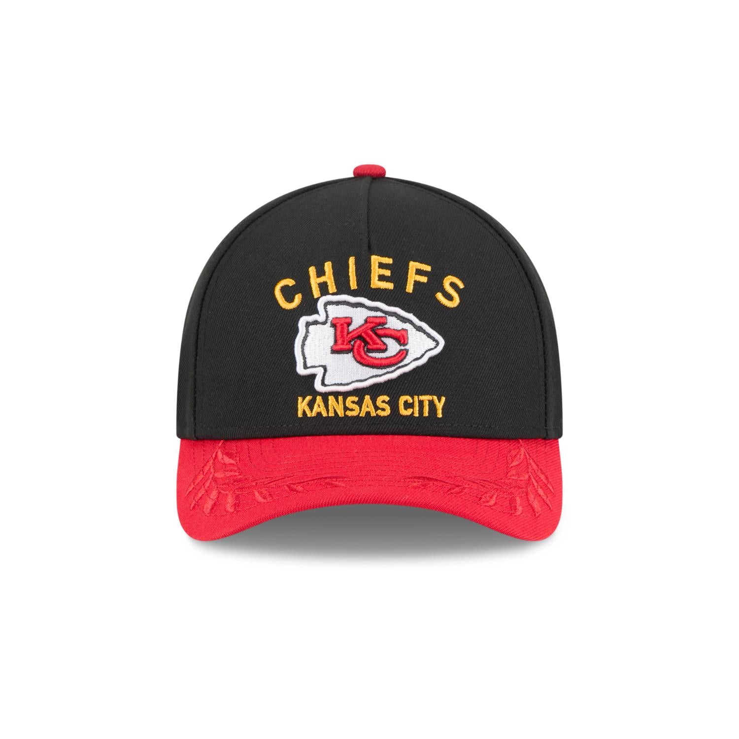 Kansas City Chiefs 2025 NFL Draft 9FORTY M-Crown A-Frame Snapback Cap Schwarz - STADIUMDREAMS