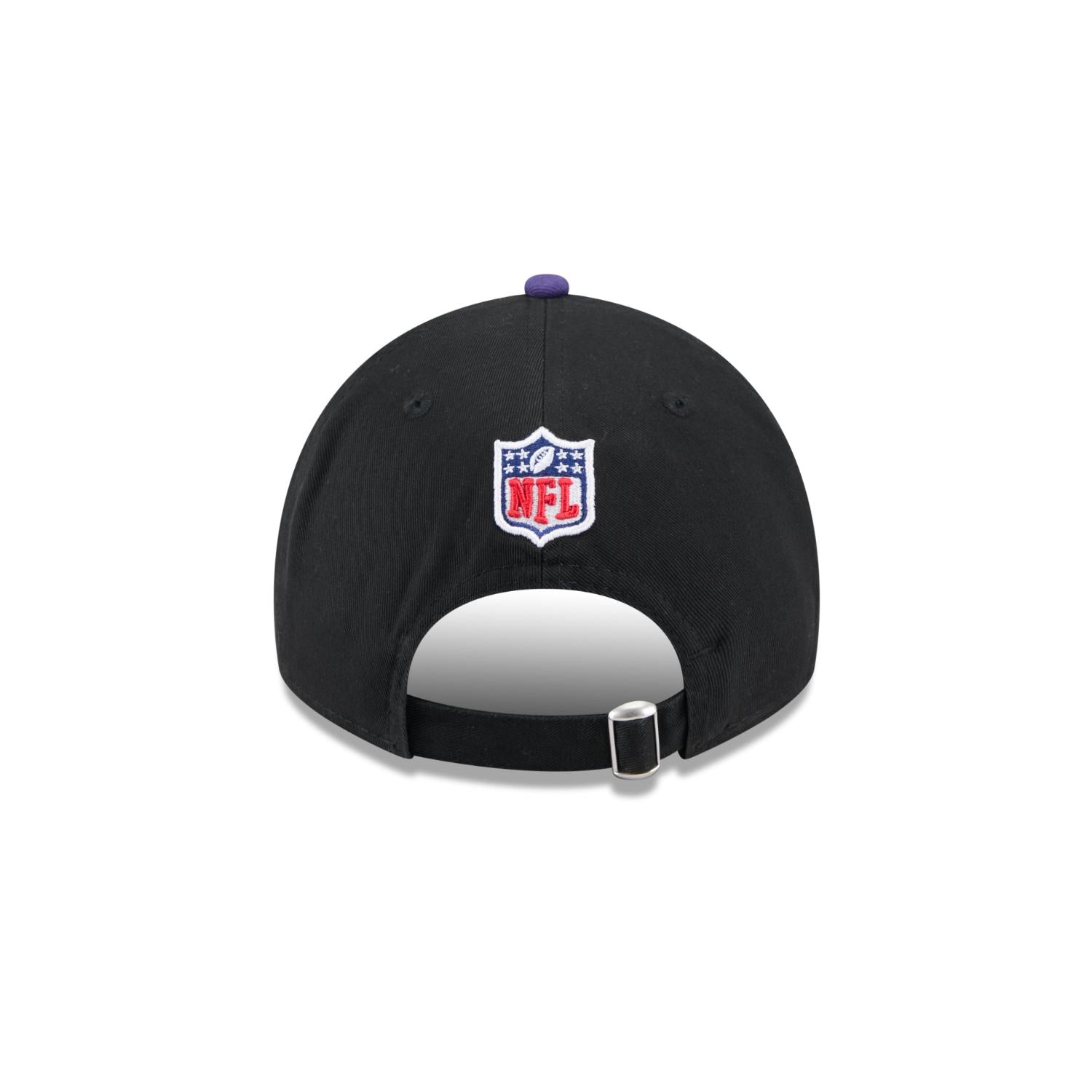 Baltimore Ravens 2025 NFL Draft 9TWENTY A-Frame verstellbare Cap Schwarz - STADIUMDREAMS