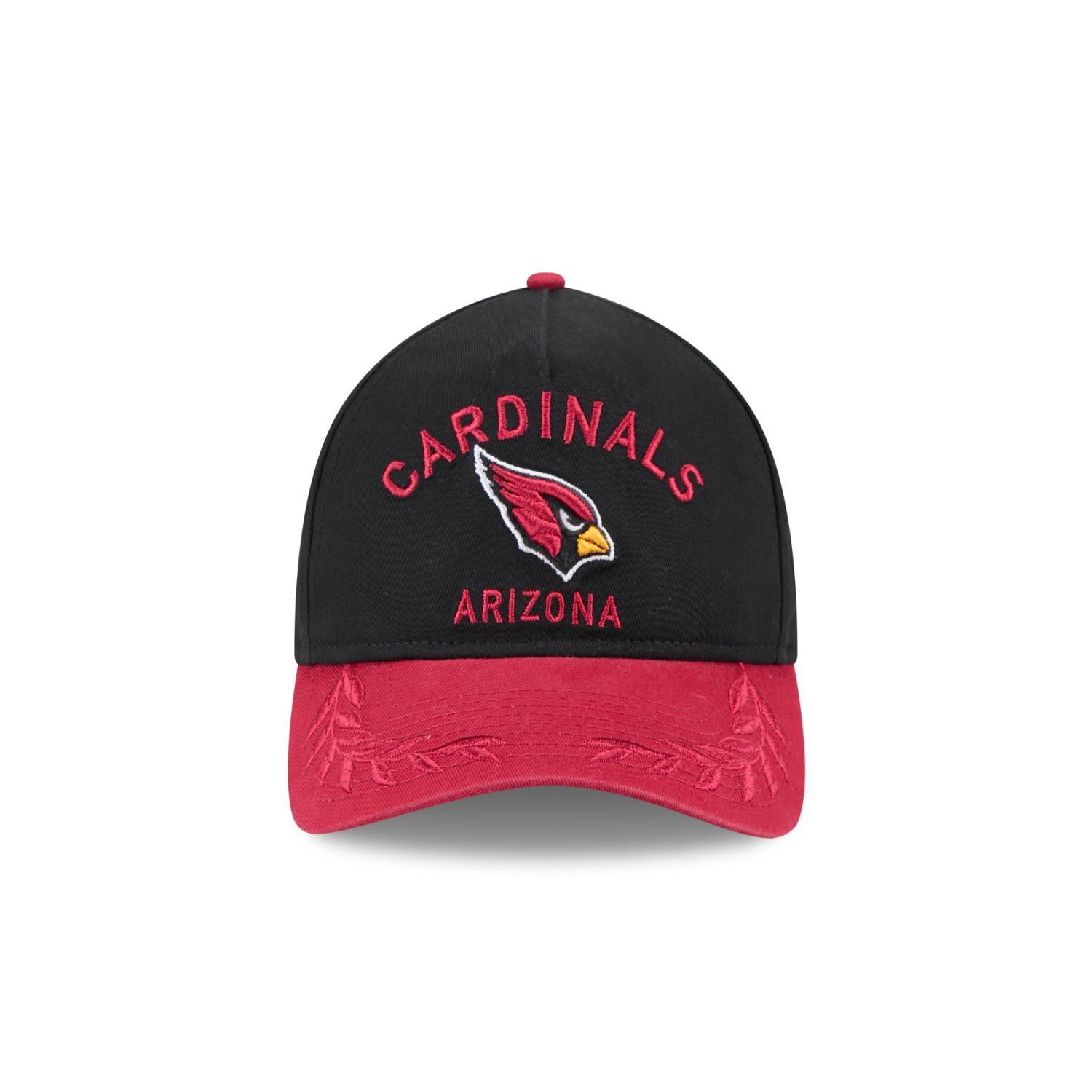 Arizona Cardinals 2025 NFL Draft 9TWENTY A-Frame verstellbare Cap Schwarz - STADIUMDREAMS