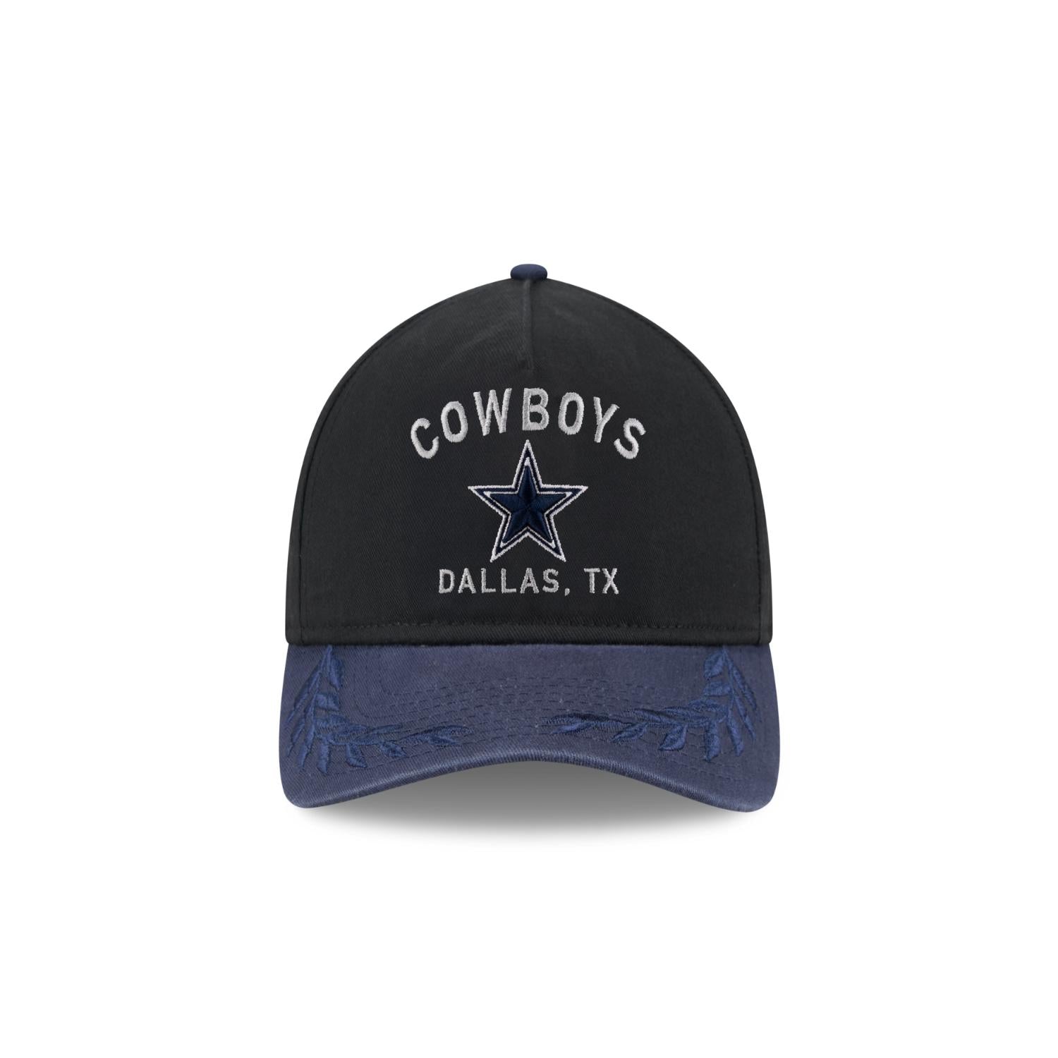 Dallas Cowboys 2025 NFL Draft 9TWENTY A-Frame verstellbare Cap Schwarz - STADIUMDREAMS