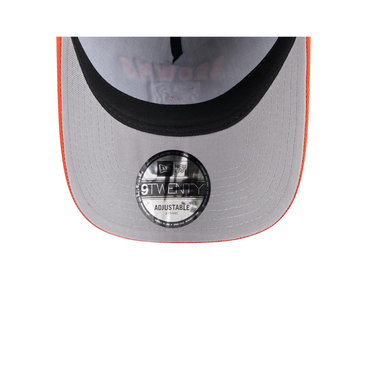 Cleveland Browns 2025 NFL Draft 9TWENTY A-Frame verstellbare Cap Schwarz - STADIUMDREAMS