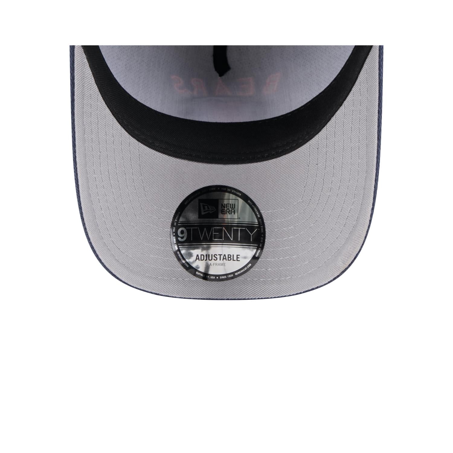 Chicago Bears 2025 NFL Draft 9TWENTY A-Frame verstellbare Cap Schwarz - STADIUMDREAMS