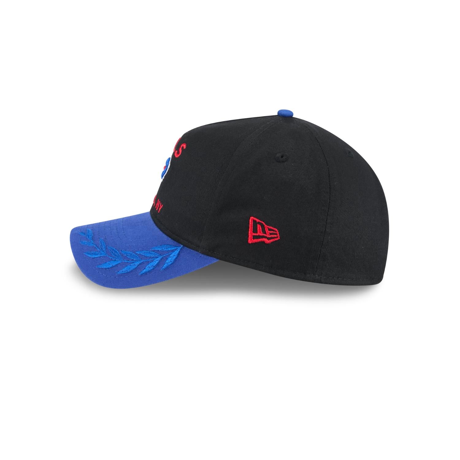 Buffalo Bills 2025 NFL Draft 9TWENTY A-Frame verstellbare Cap Schwarz - STADIUMDREAMS