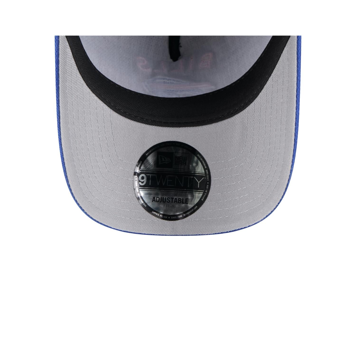 Buffalo Bills 2025 NFL Draft 9TWENTY A-Frame verstellbare Cap Schwarz - STADIUMDREAMS