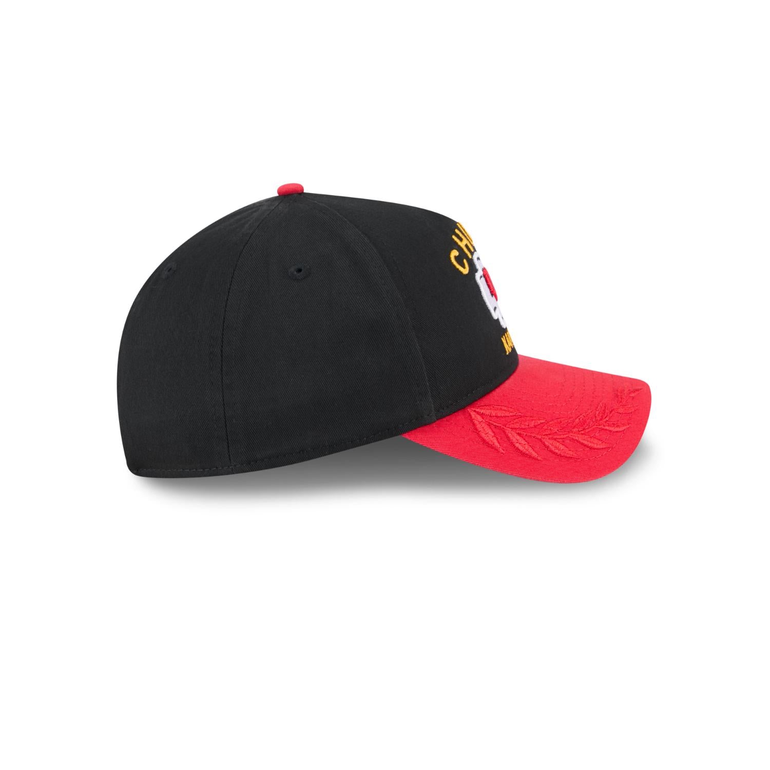 Kansas City Chiefs 2025 NFL Draft 9TWENTY A-Frame verstellbare Cap Schwarz - STADIUMDREAMS