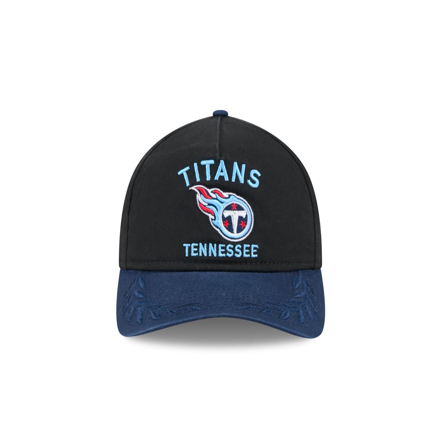 Tennessee Titans 2025 NFL Draft 9TWENTY A-Frame verstellbare Cap Schwarz - STADIUMDREAMS