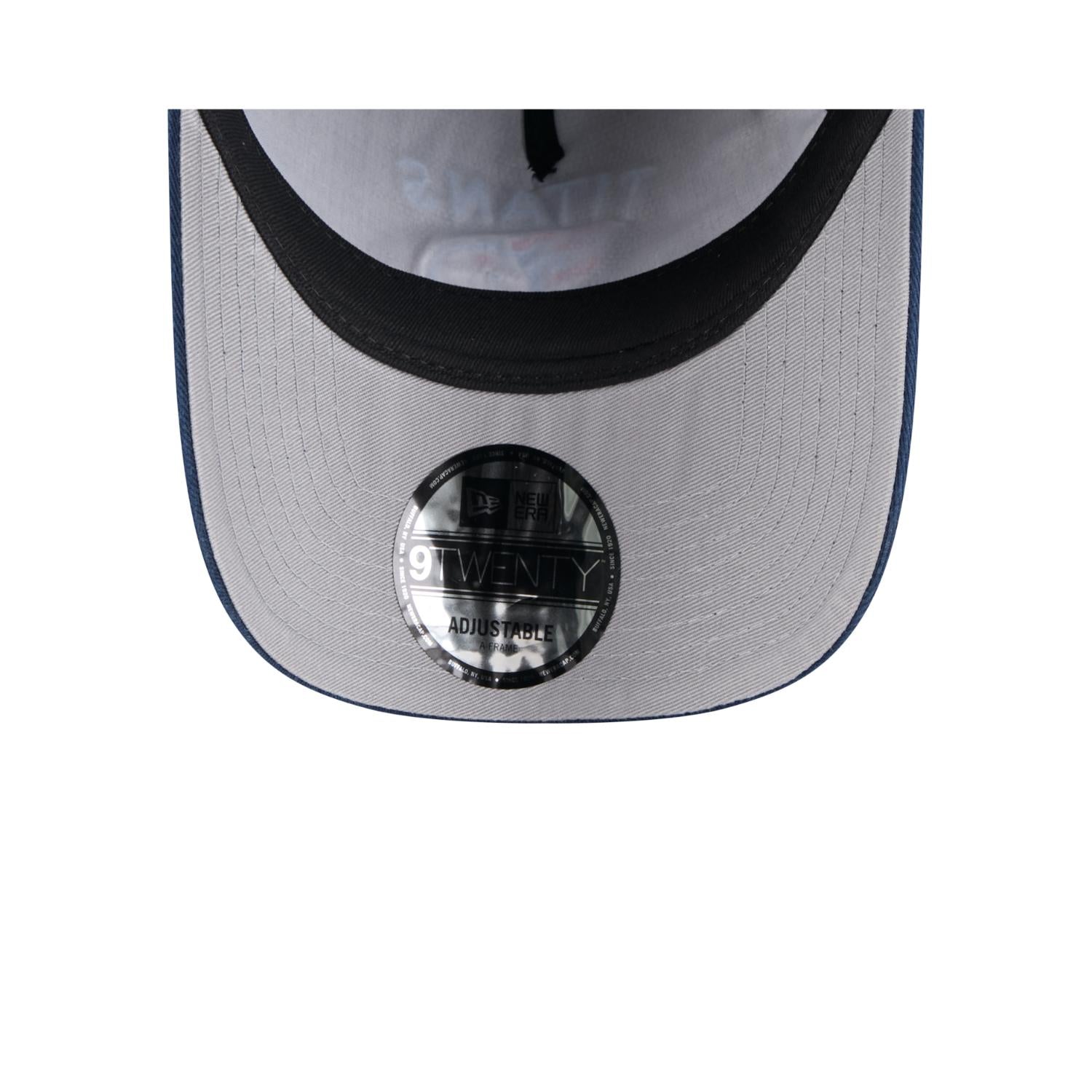 Tennessee Titans 2025 NFL Draft 9TWENTY A-Frame verstellbare Cap Schwarz - STADIUMDREAMS