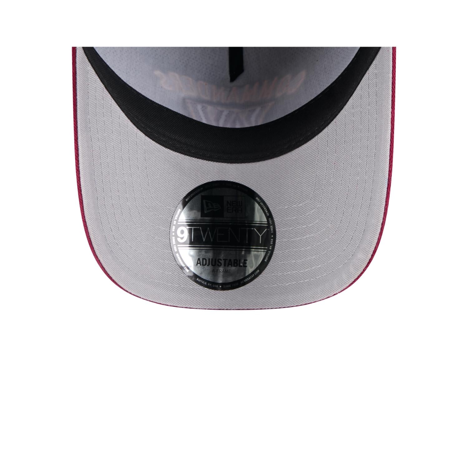 Washington Commanders 2025 NFL Draft 9TWENTY A-Frame verstellbare Cap Schwarz - STADIUMDREAMS