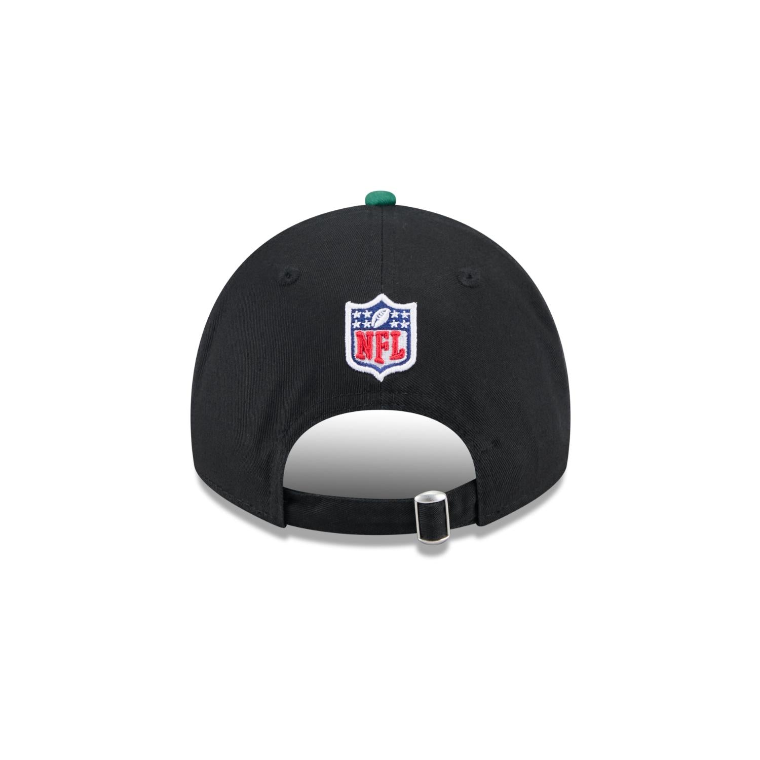 New York Jets 2025 NFL Draft 9TWENTY A-Frame verstellbare Cap Schwarz - STADIUMDREAMS