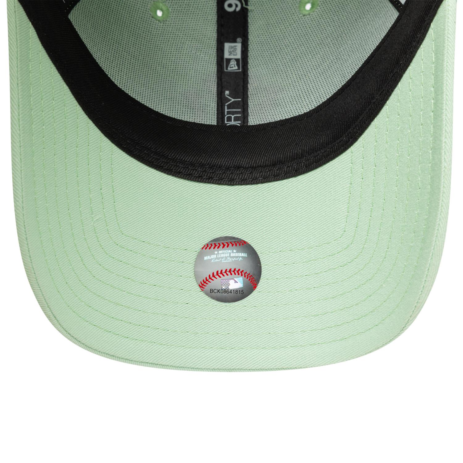 New York Yankees New Era League Essential 9FORTY Verstellbare MLB Cap Grün - STADIUMDREAMS