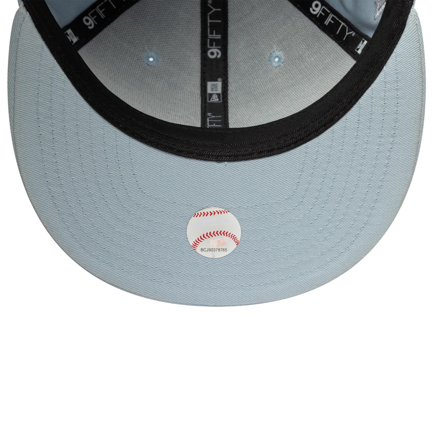 New York Yankees New Era Big Patch 9FIFTY Snapback MLB Cap Blau - STADIUMDREAMS