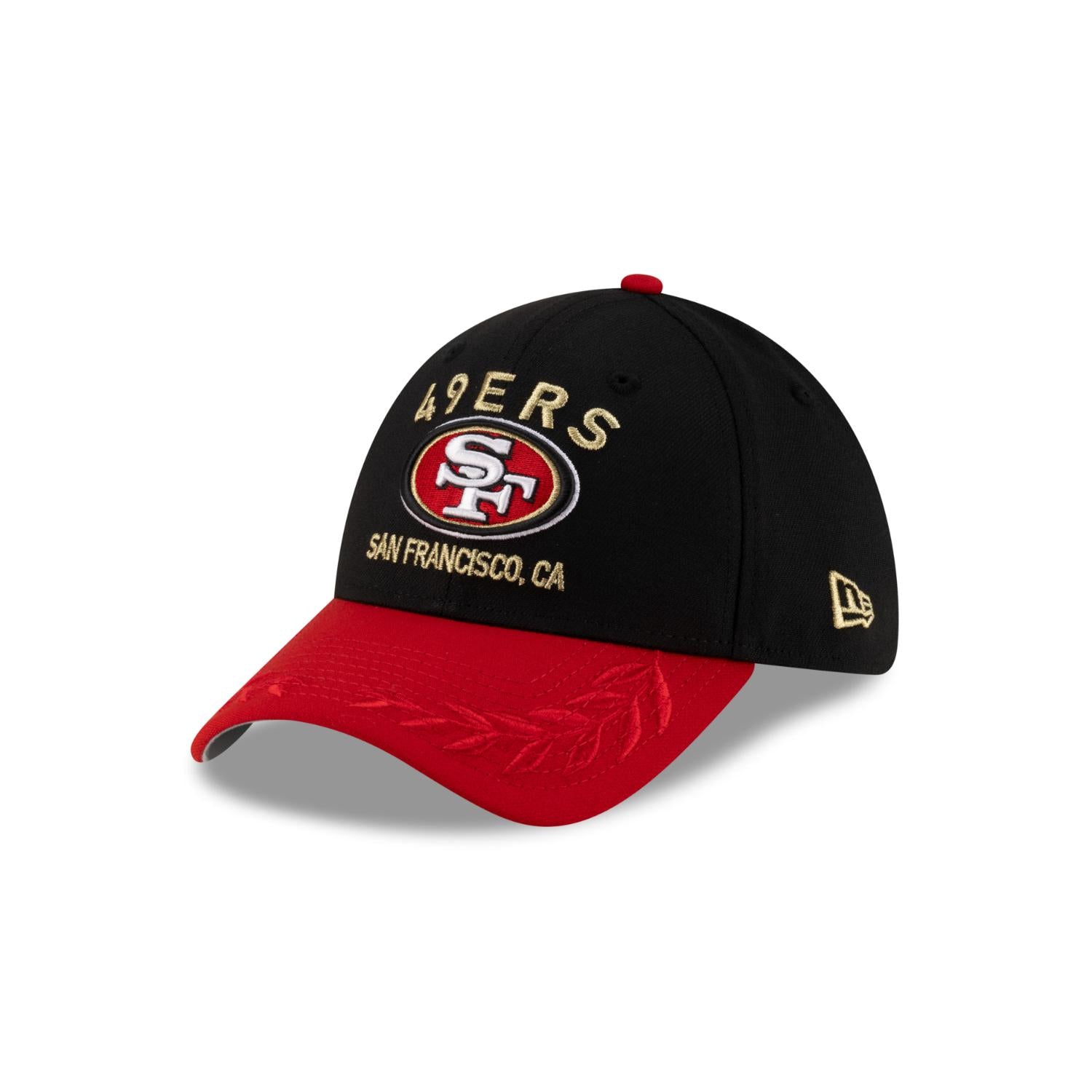 San Francisco 49ers New Era 2025 NFL Draft 39THIRTY Cap Schwarz - STADIUMDREAMS