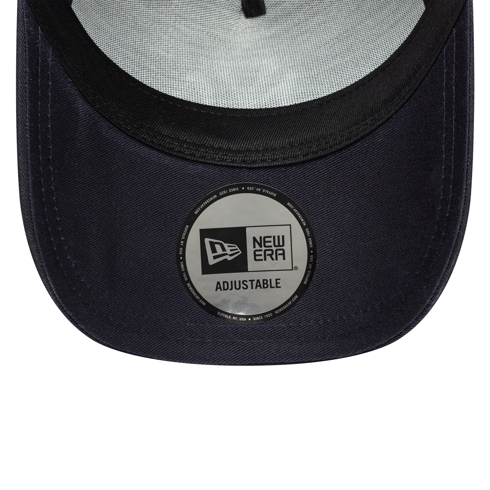 New York Yankees New Era Visor Hit 9FORTY E-Frame Verstellbare MLB Cap Navy - STADIUMDREAMS