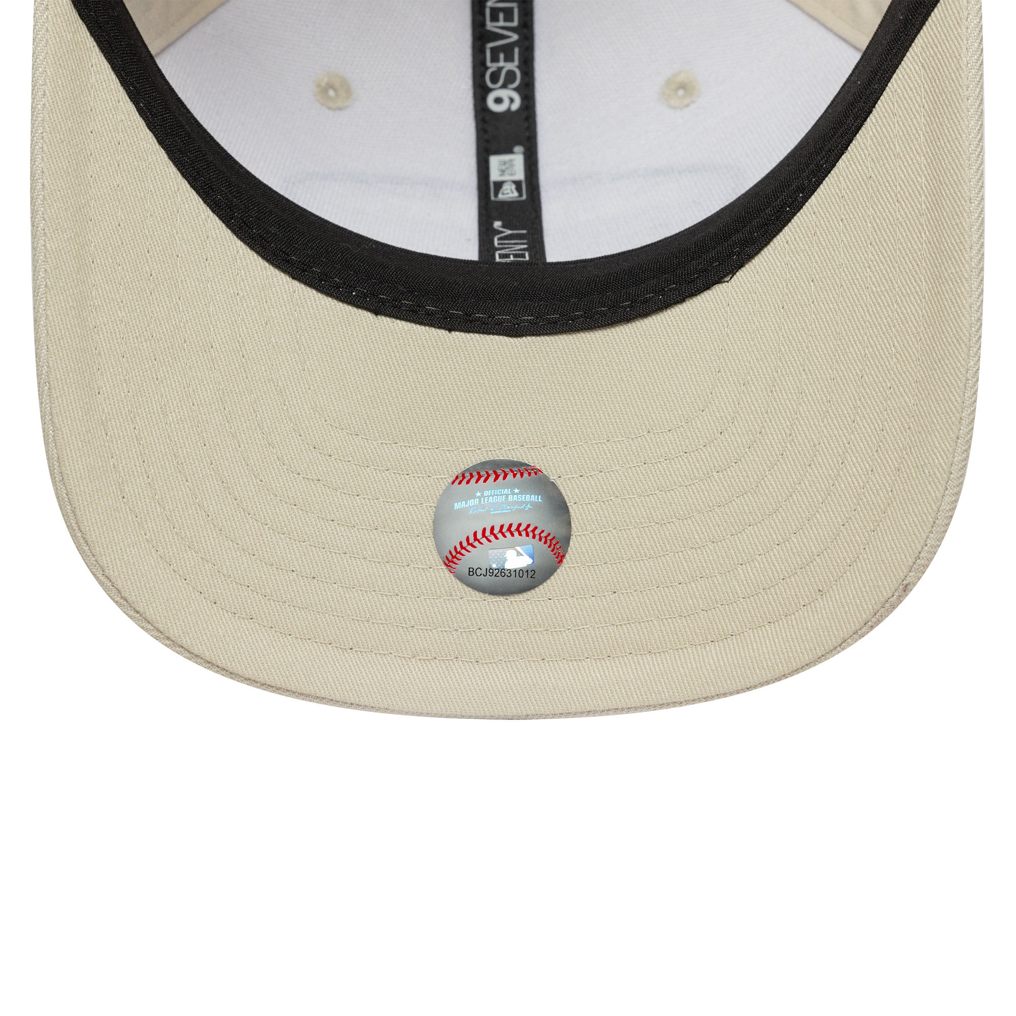 Los Angeles Dodgers Frontpatch New Era 9SEVENTY MLB Cap Beige - STADIUMDREAMS