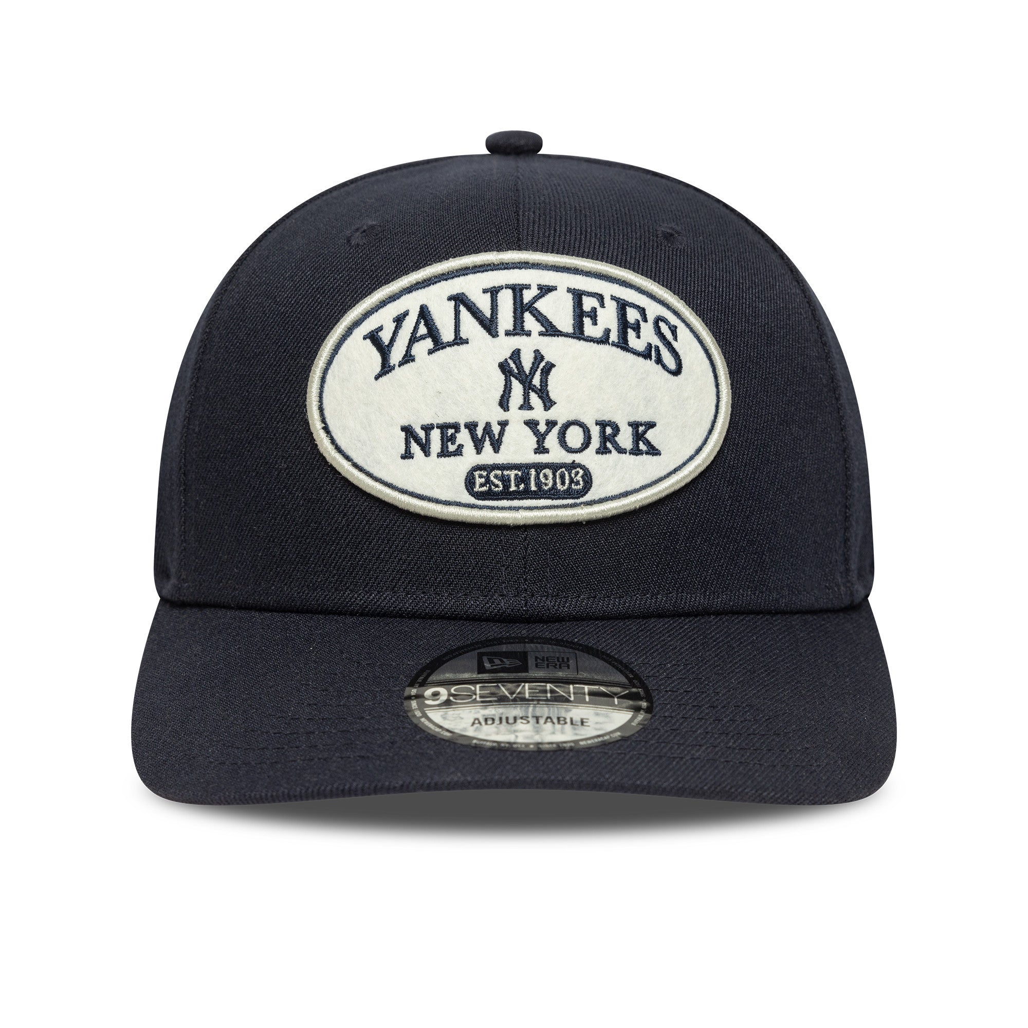 New York Yankees Frontpatch New Era 9SEVENTY MLB Cap Navy - STADIUMDREAMS