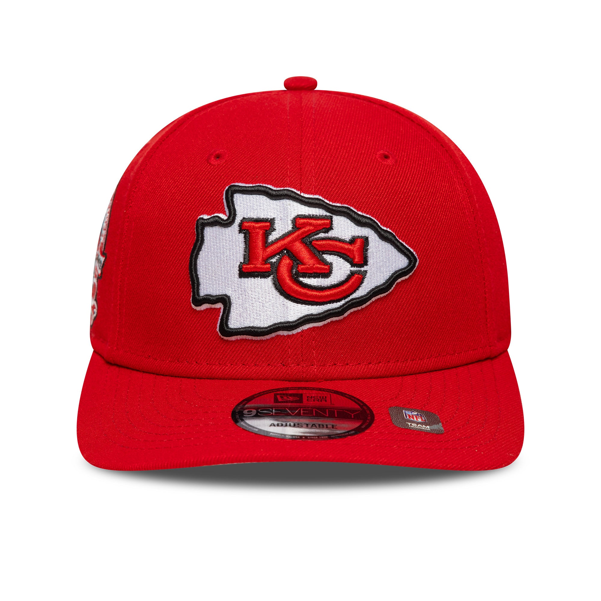 Kansas City Chiefs Big Patch New Era 9SEVENTY NFL Cap Rot