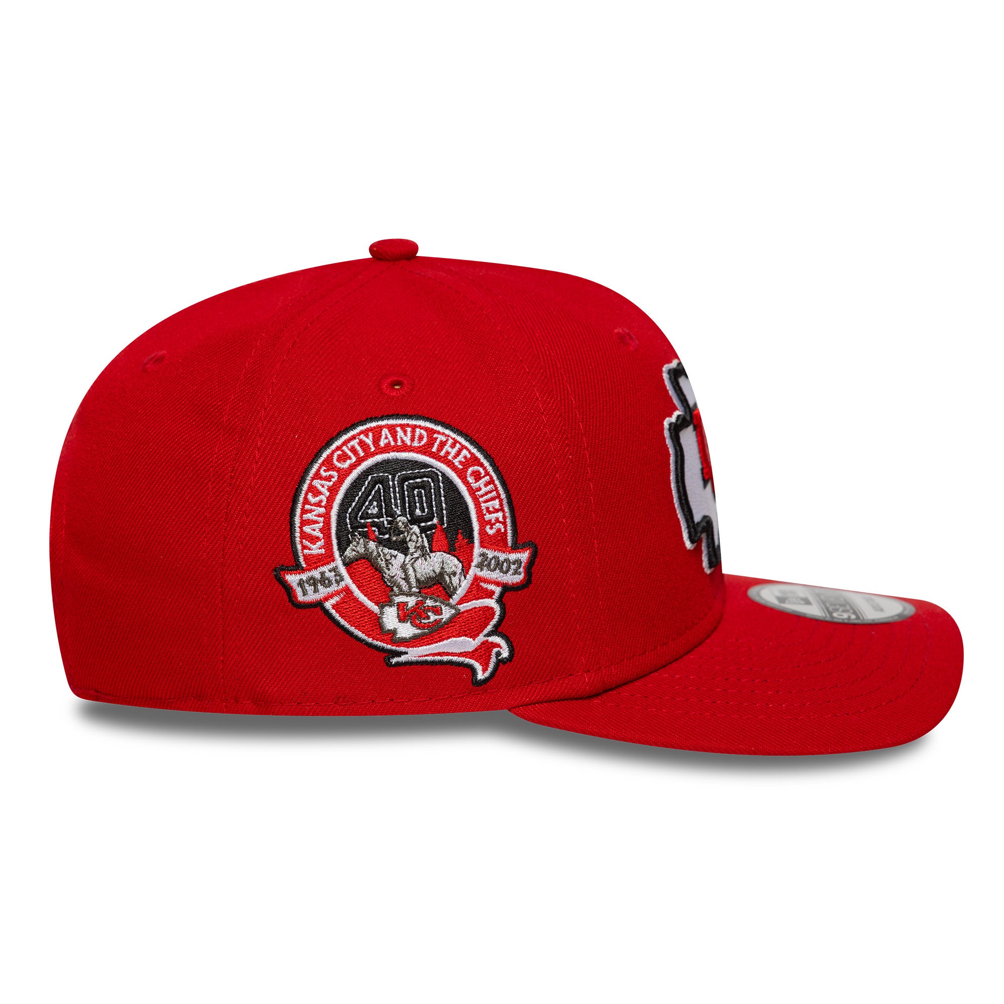 Kansas City Chiefs Big Patch New Era 9SEVENTY NFL Cap Rot