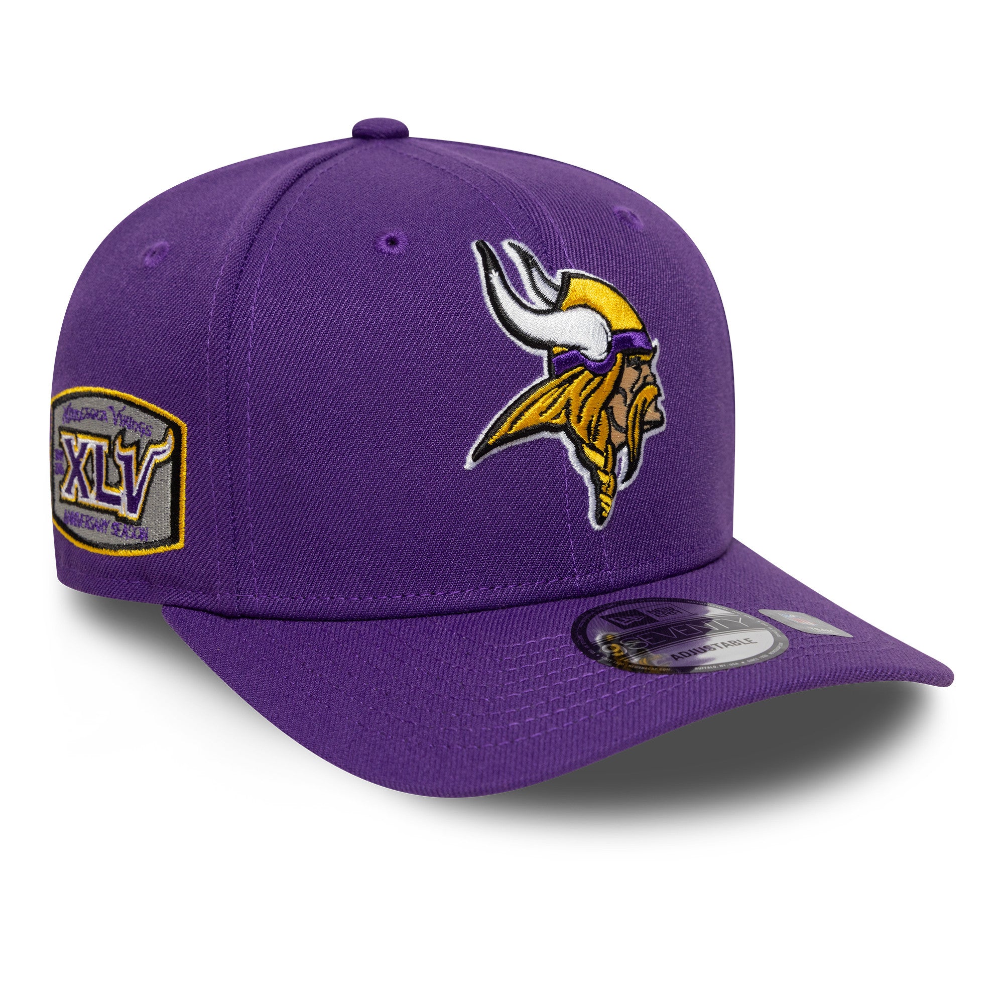 Minnesota Vikings Big Patch New Era 9SEVENTY NFL Cap Lila - STADIUMDREAMS