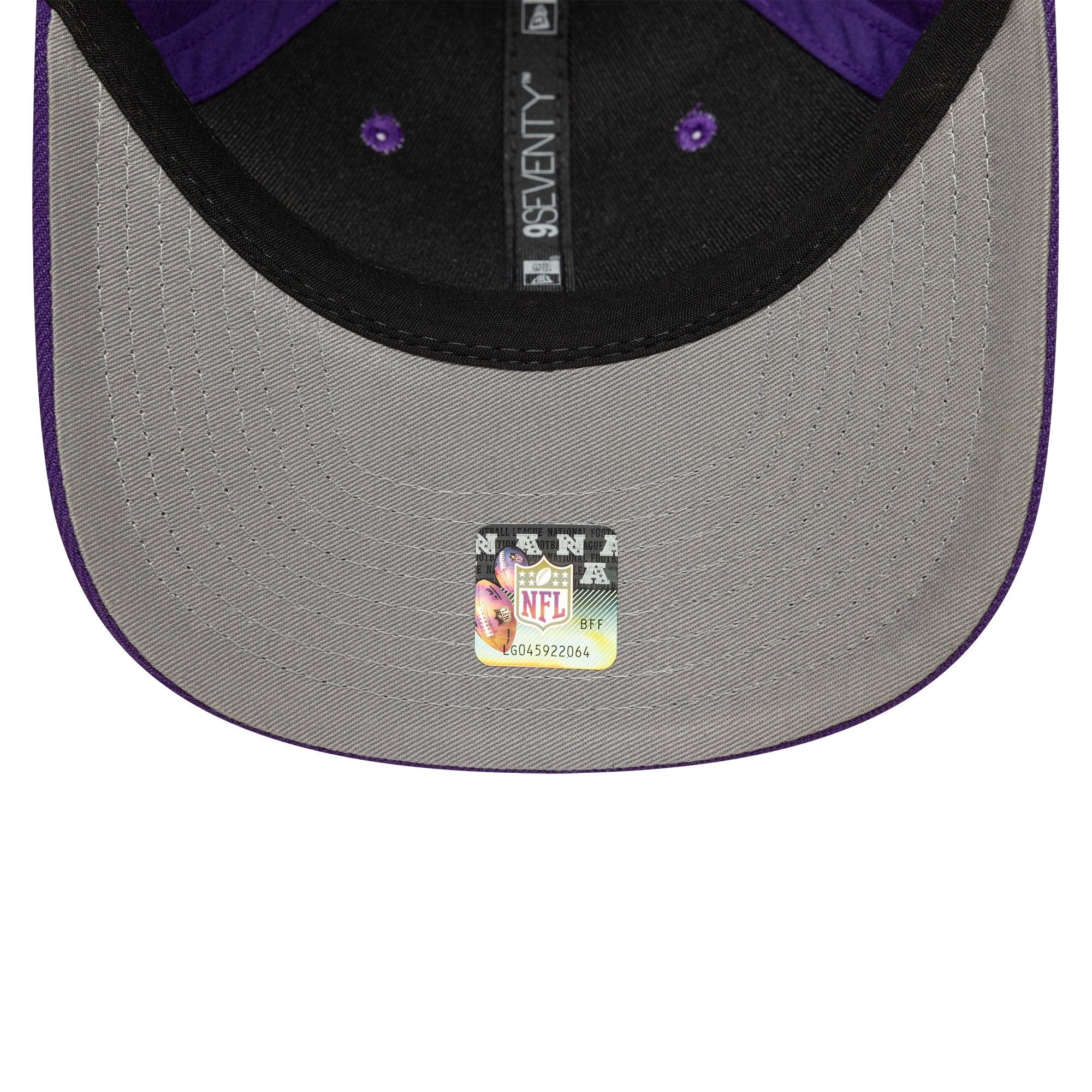 Minnesota Vikings Big Patch New Era 9SEVENTY NFL Cap Lila - STADIUMDREAMS