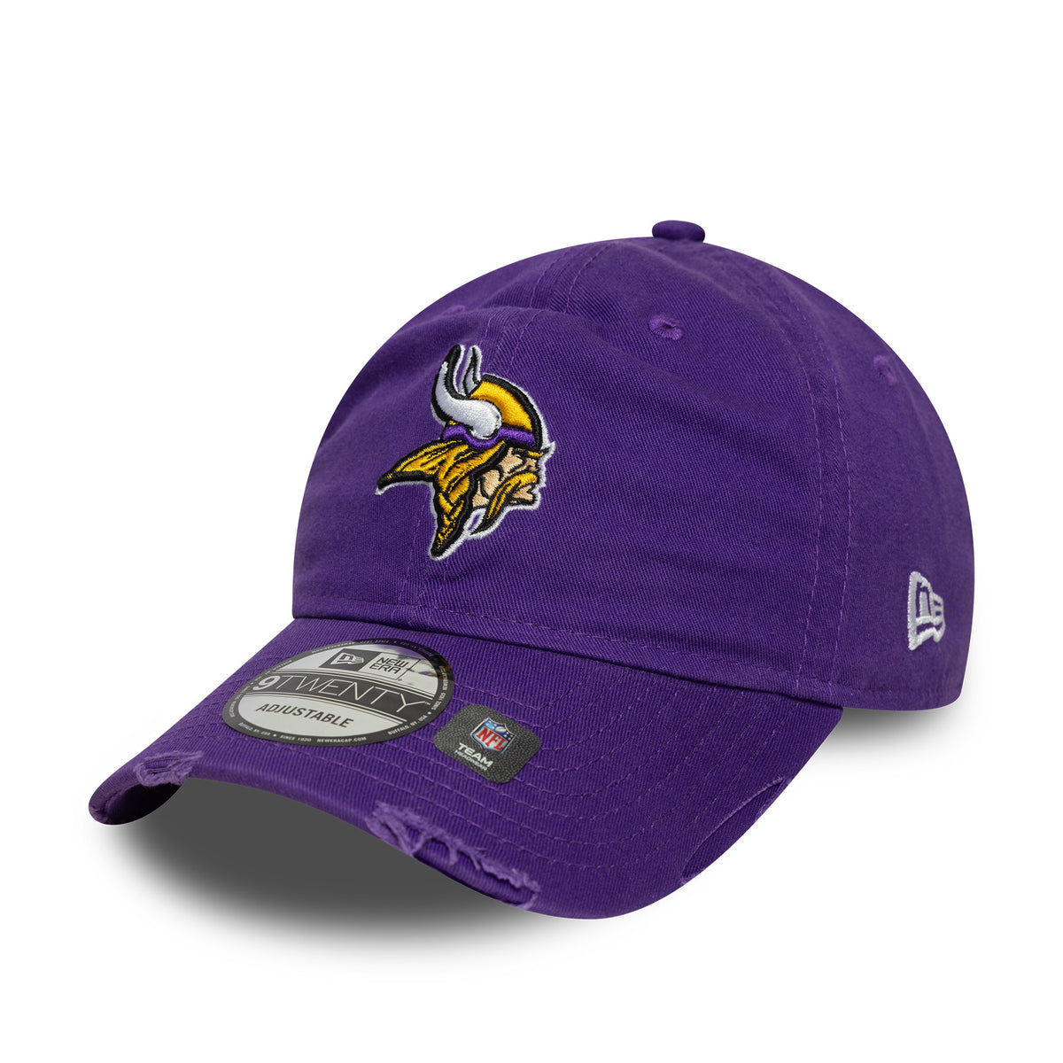 Minnesota Vikings New Era Washed Distressed 9TWENTY NFL Cap Lila - STADIUMDREAMS