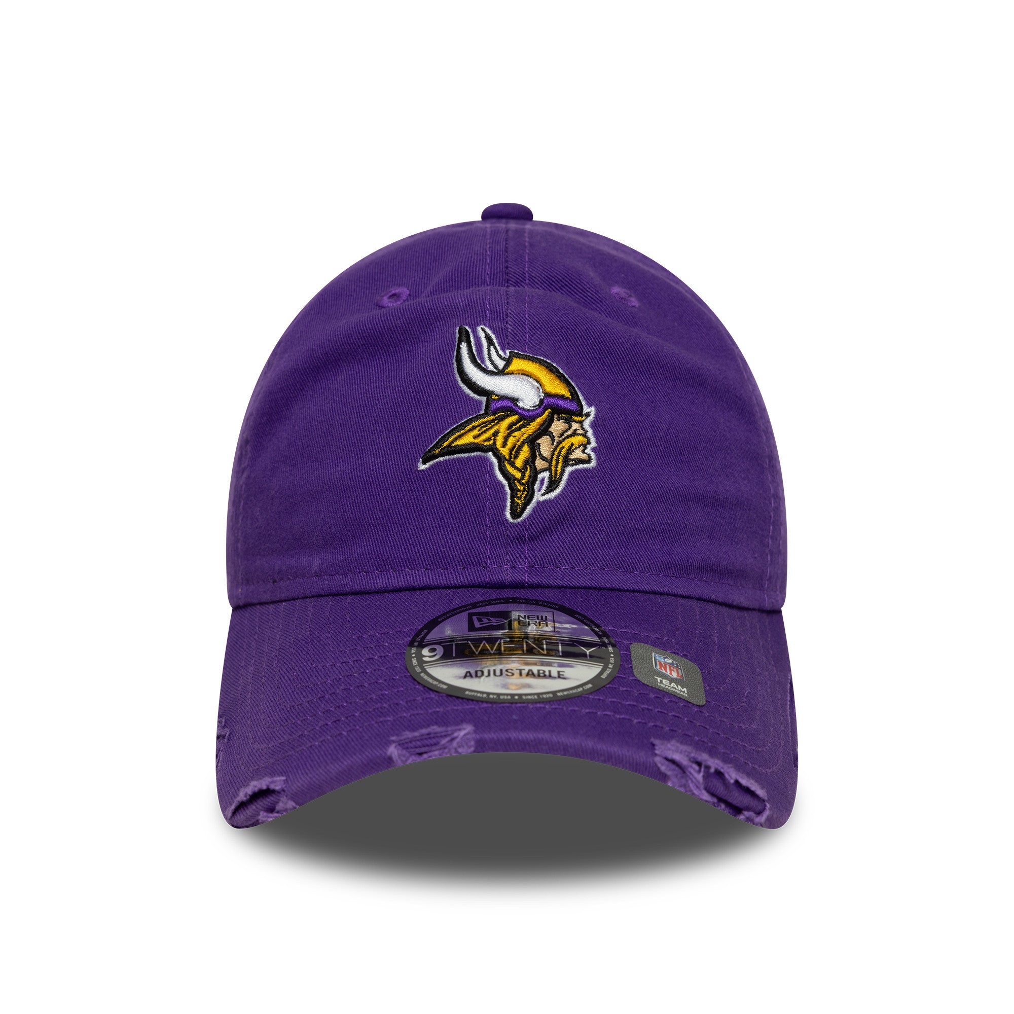 Minnesota Vikings New Era Washed Distressed 9TWENTY NFL Cap Lila - STADIUMDREAMS