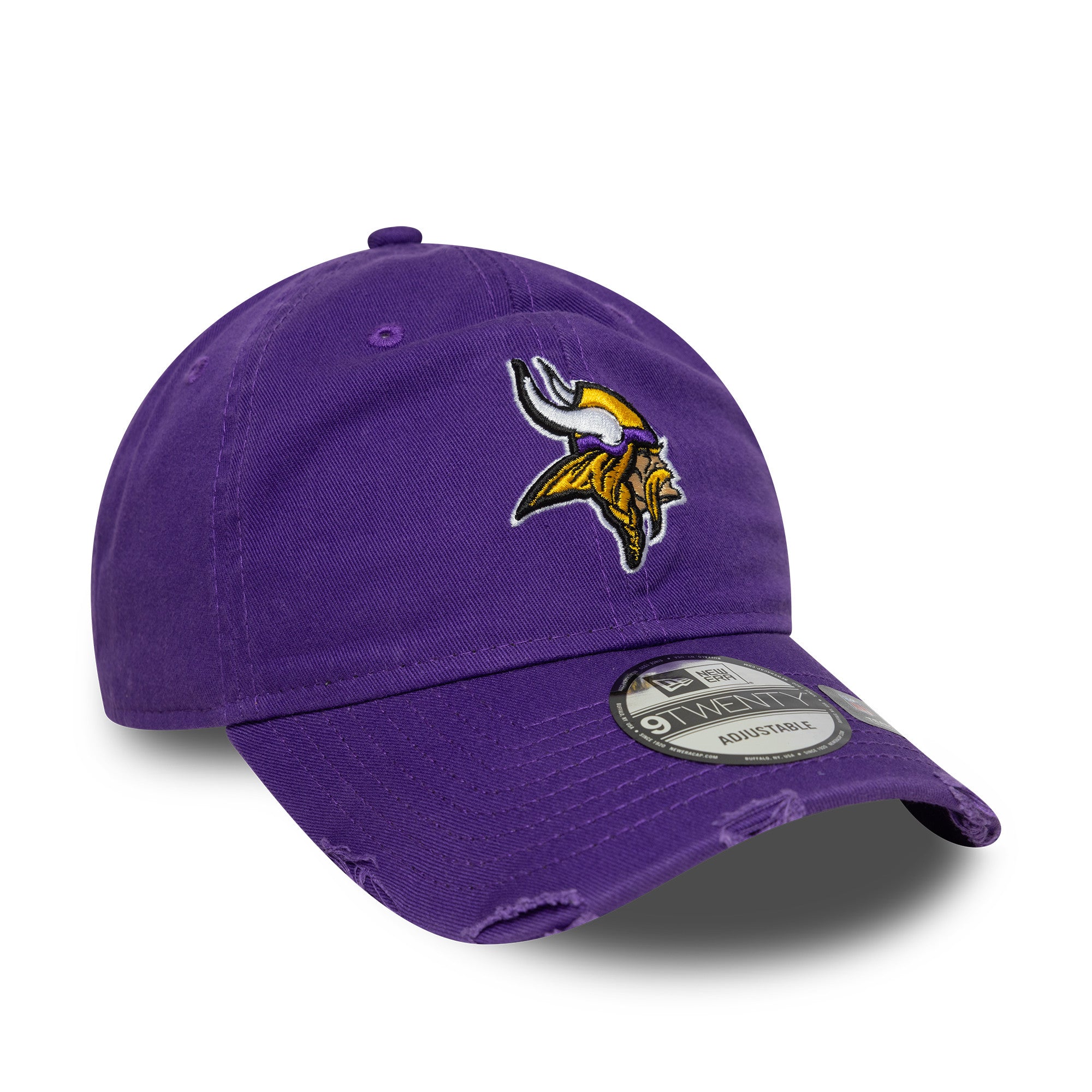 Minnesota Vikings New Era Washed Distressed 9TWENTY NFL Cap Lila - STADIUMDREAMS