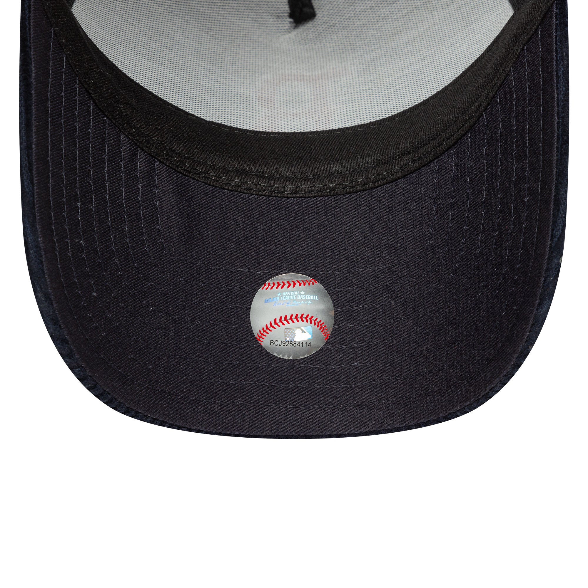 Boston Red Sox Cord Trucker New Era 9FORTY A-Frame Cap Navy - STADIUMDREAMS