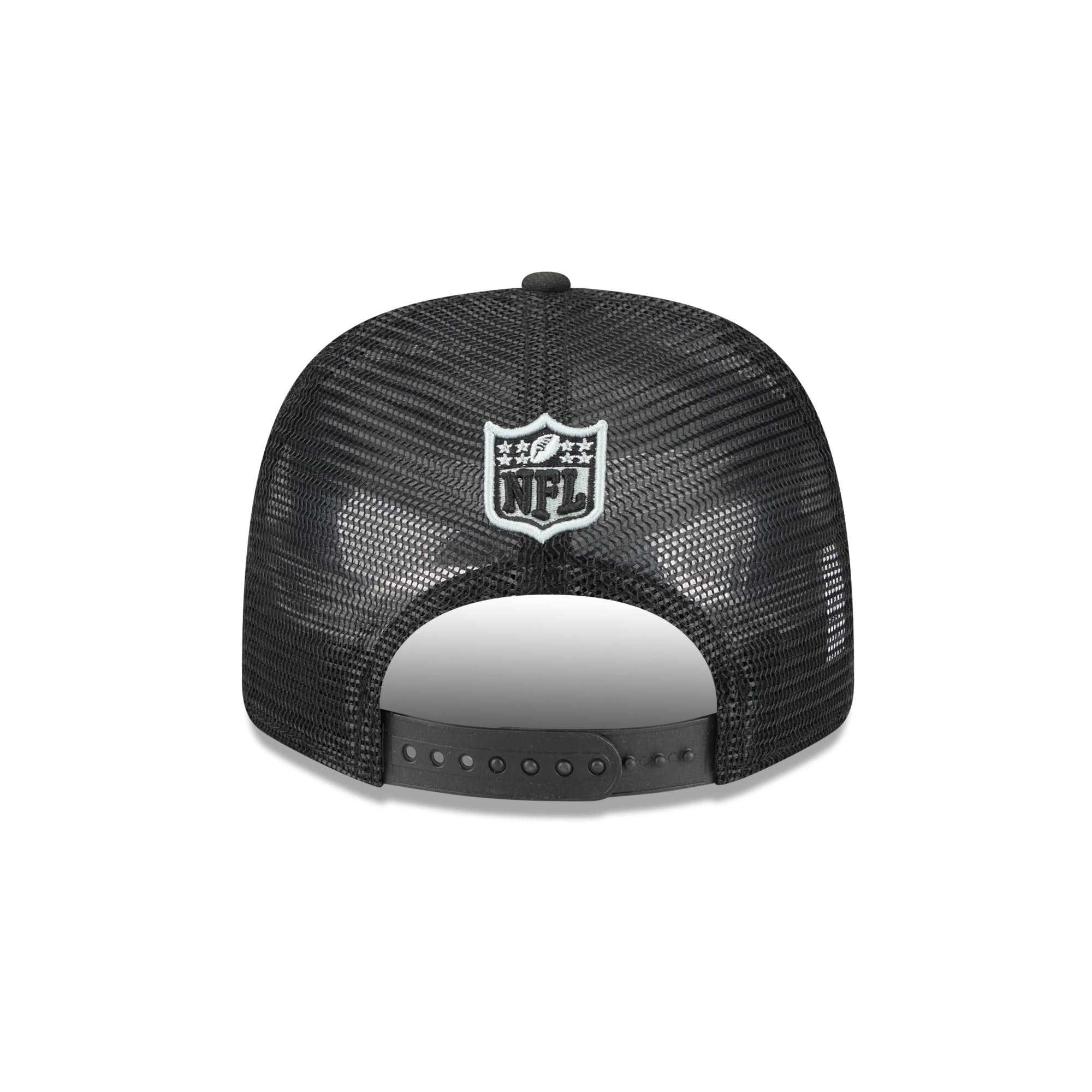 Las Vegas Raiders New Era 2025 NFL Team Collection 9SEVENTY Stretch Snap Trucker Cap Schwarz - STADIUMDREAMS