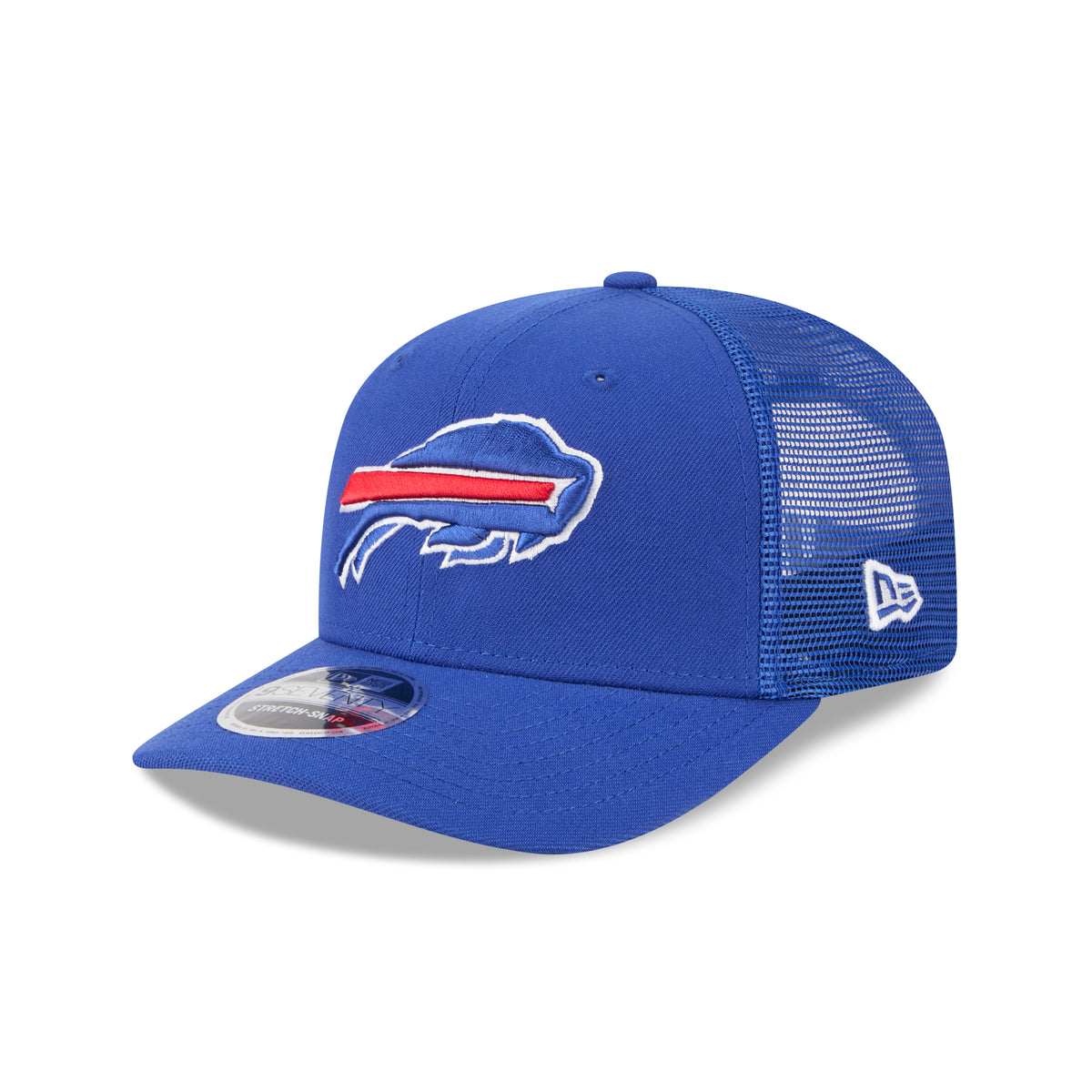 Buffalo Bills New Era 2025 NFL Team Collection 9SEVENTY Stretch Snap Trucker Cap Blau - STADIUMDREAMS