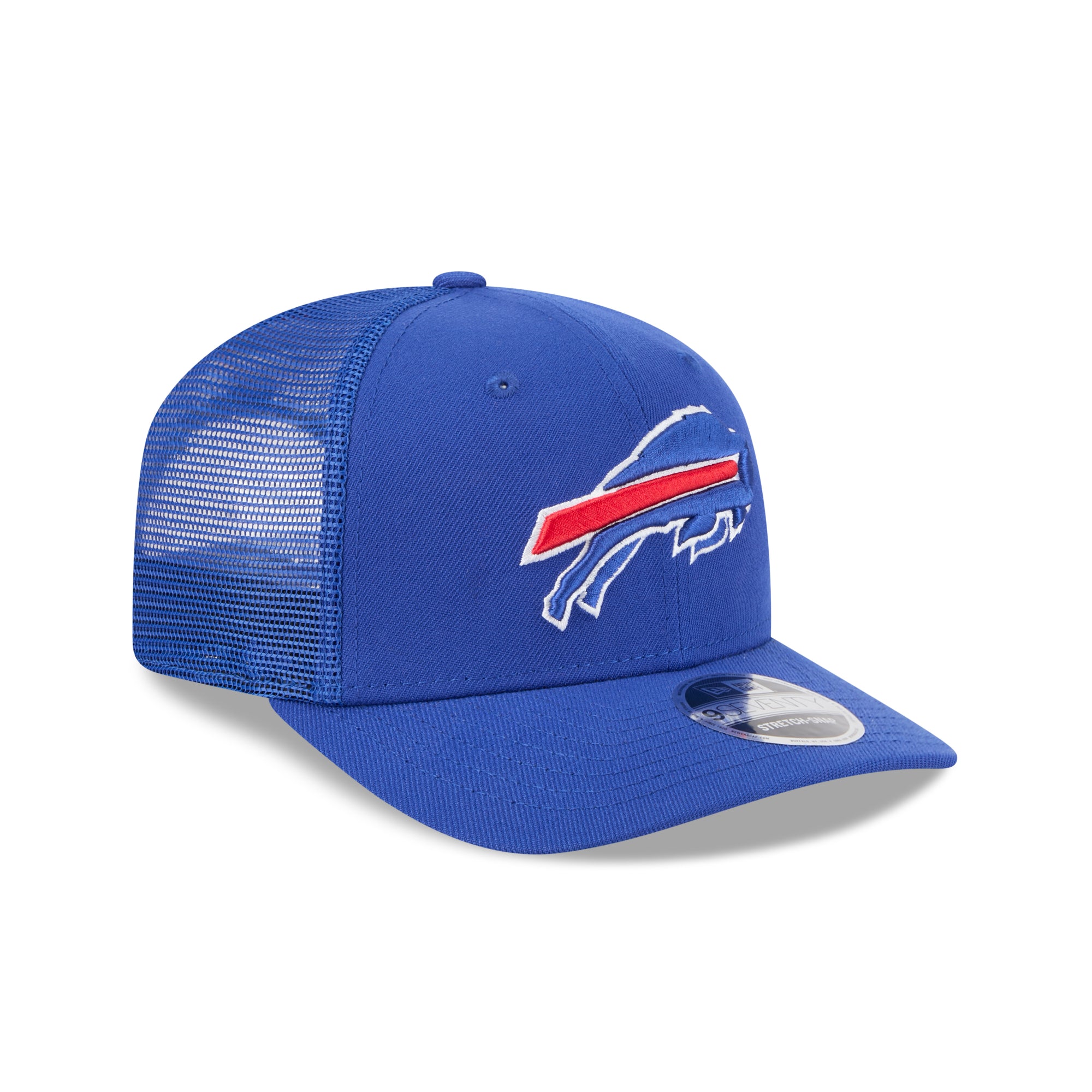 Buffalo Bills New Era 2025 NFL Team Collection 9SEVENTY Stretch Snap Trucker Cap Blau - STADIUMDREAMS