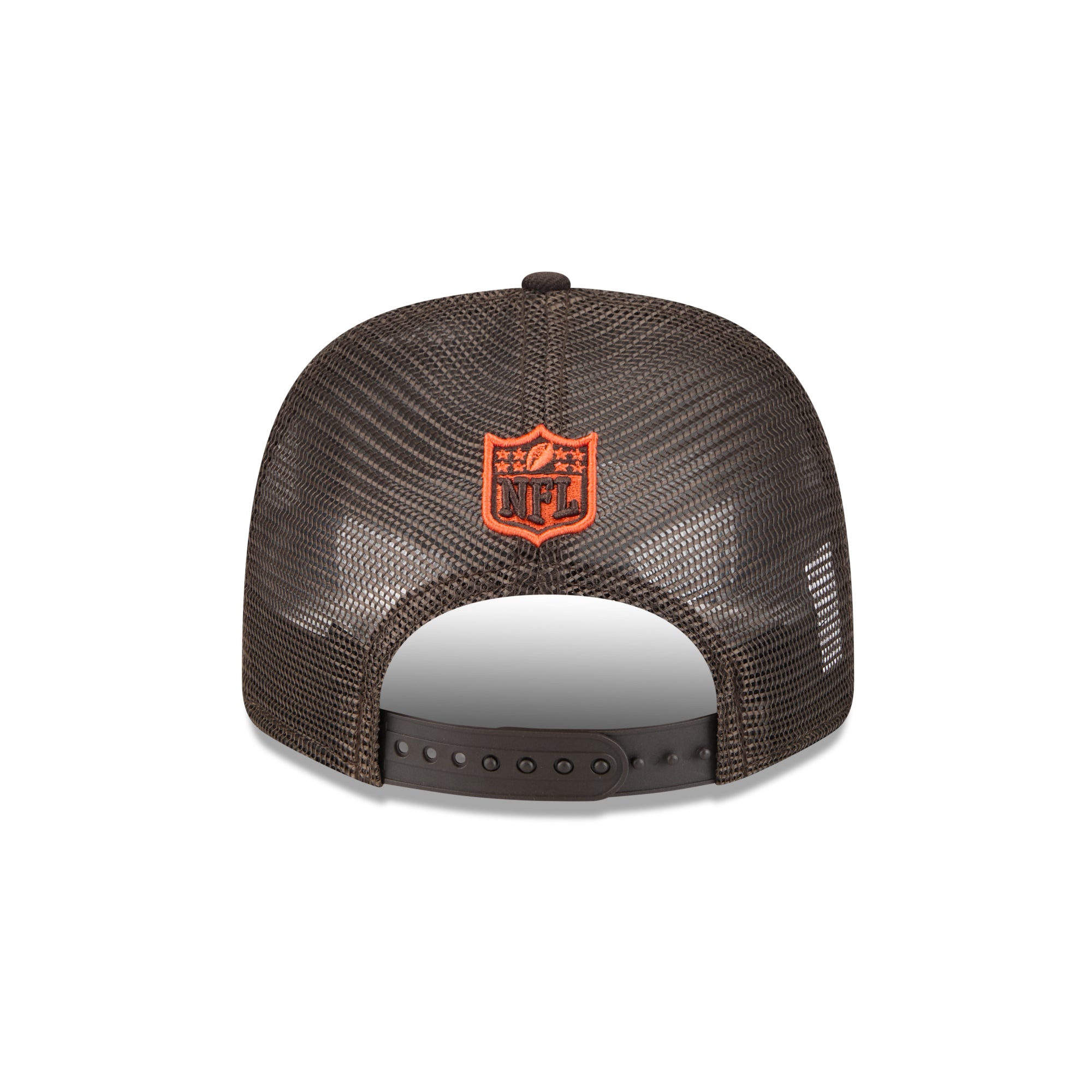 Cleveland Browns New Era 2025 NFL Team Collection 9SEVENTY Stretch Snap Trucker Cap Braun - STADIUMDREAMS