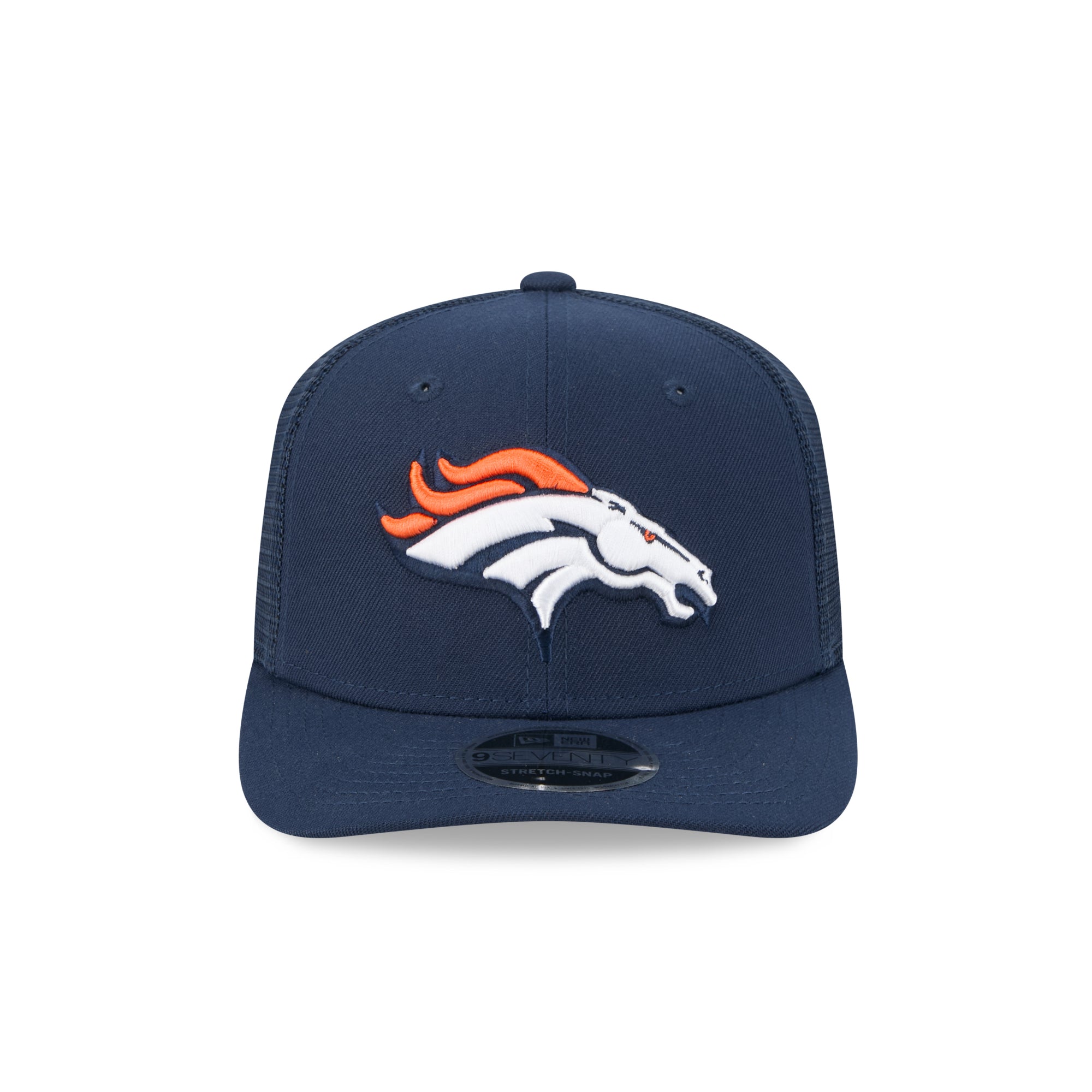 Denver Broncos New Era 2025 NFL Team Collection 9SEVENTY Stretch Snap Trucker Cap Navy - STADIUMDREAMS