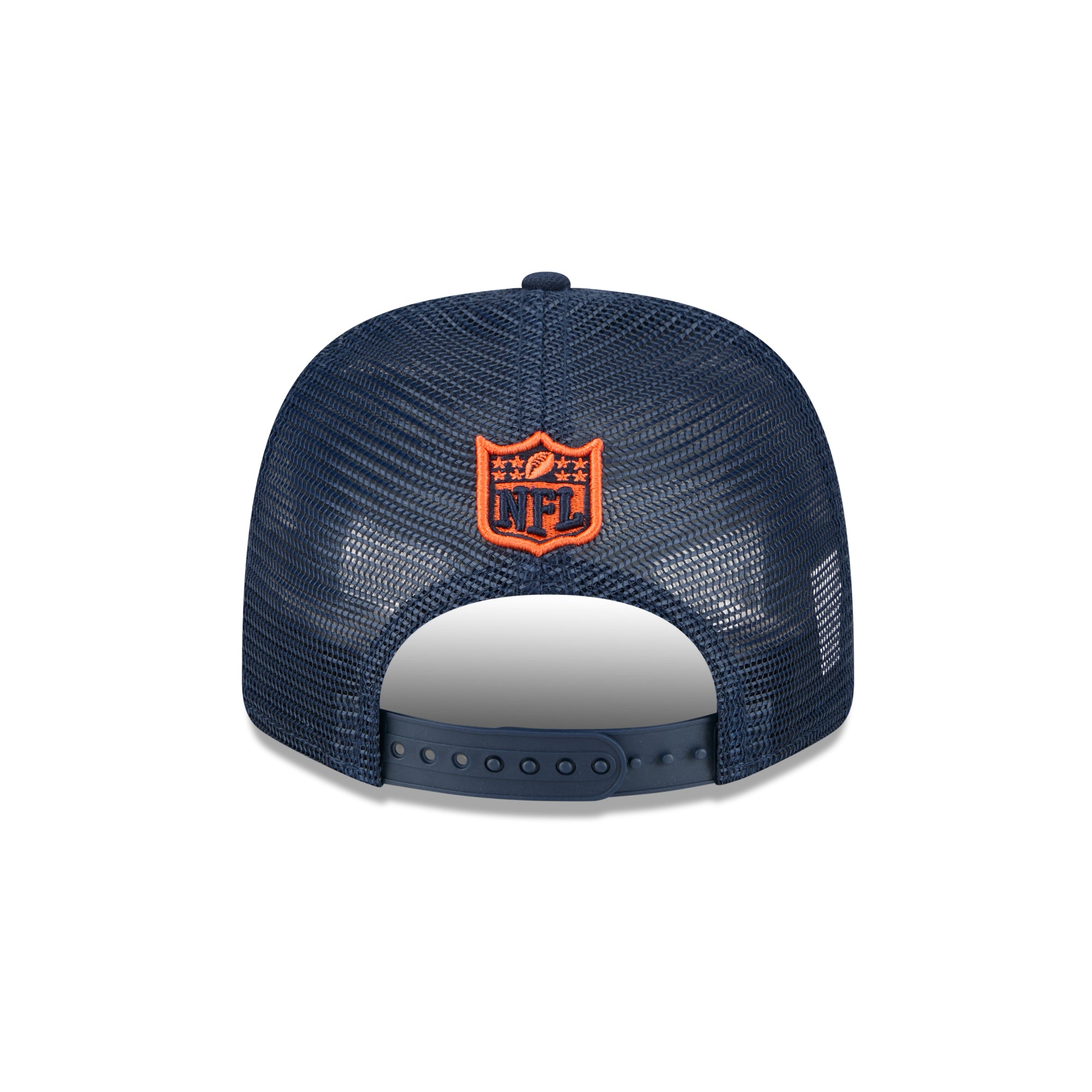 Denver Broncos New Era 2025 NFL Team Collection 9SEVENTY Stretch Snap Trucker Cap Navy - STADIUMDREAMS