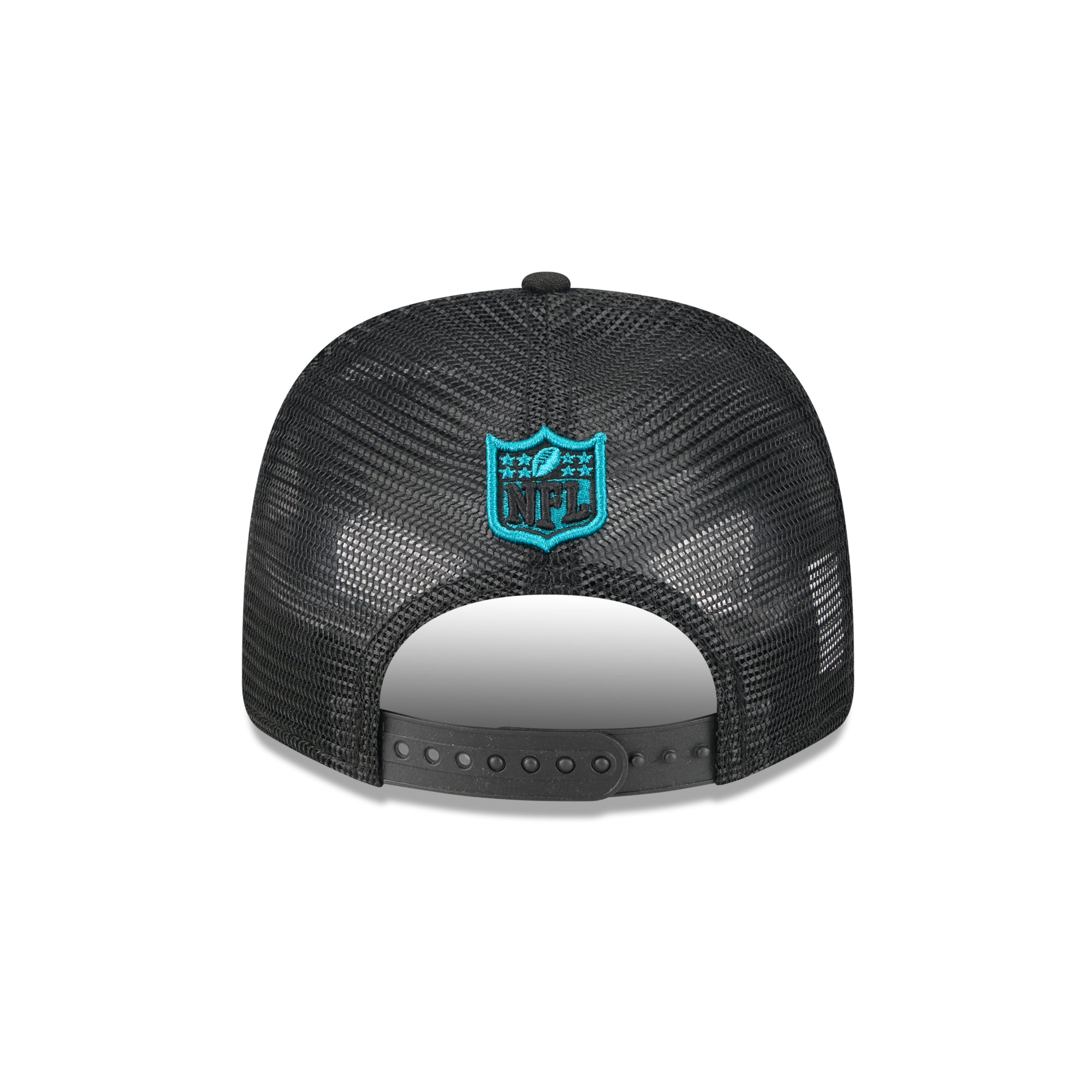Jacksonville Jaguars New Era 2025 NFL Team Collection 9SEVENTY Stretch Snap Trucker Cap Schwarz - STADIUMDREAMS