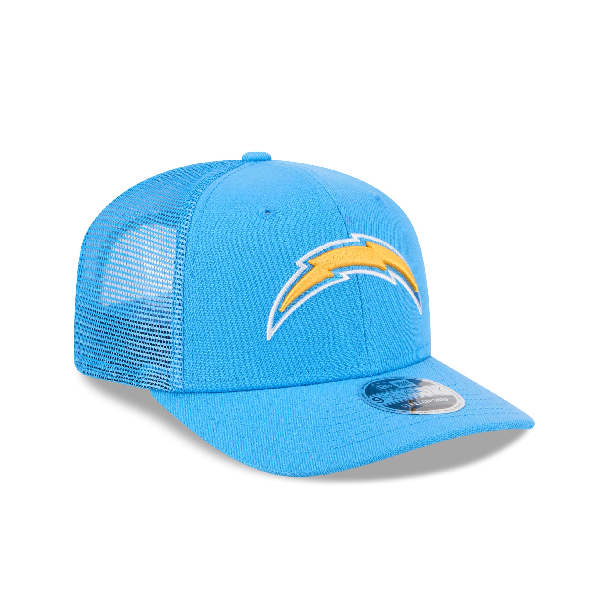 Los Angeles Chargers New Era 2025 NFL Team Collection 9SEVENTY Stretch Snap Trucker Cap Blau - STADIUMDREAMS