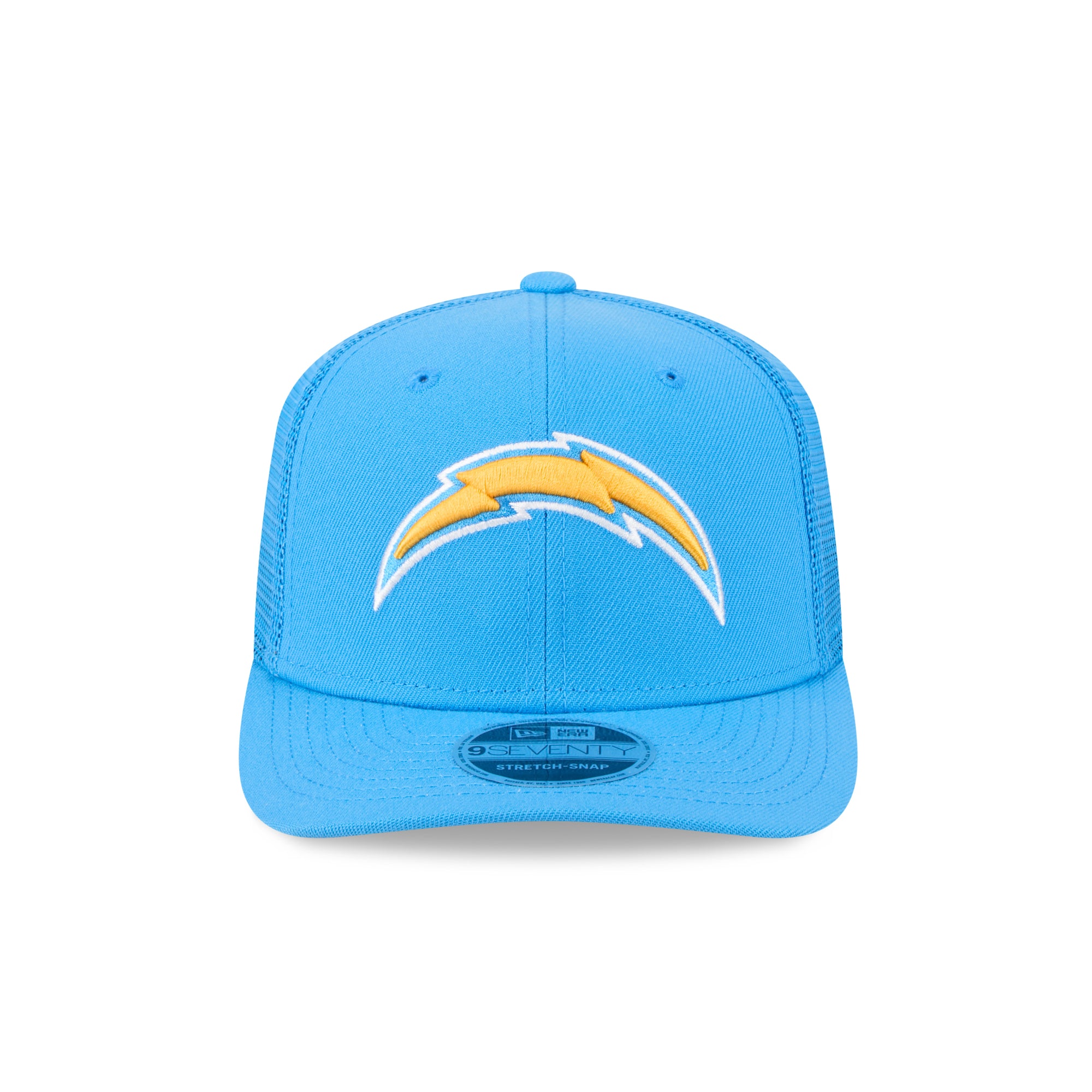 Los Angeles Chargers New Era 2025 NFL Team Collection 9SEVENTY Stretch Snap Trucker Cap Blau - STADIUMDREAMS