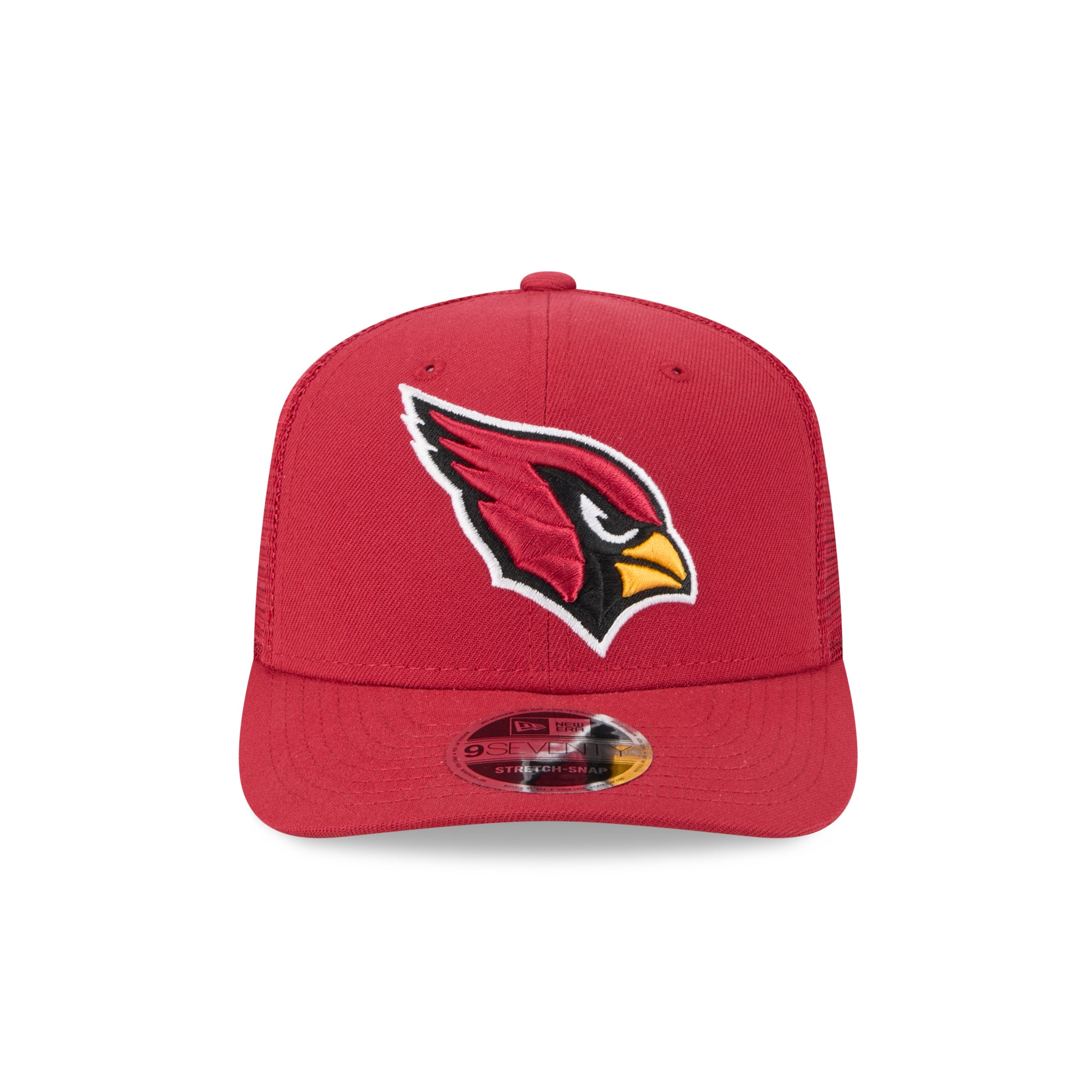 Arizona Cardinals New Era 2025 NFL Team Collection 9SEVENTY Stretch Snap Trucker Cap Rot - STADIUMDREAMS