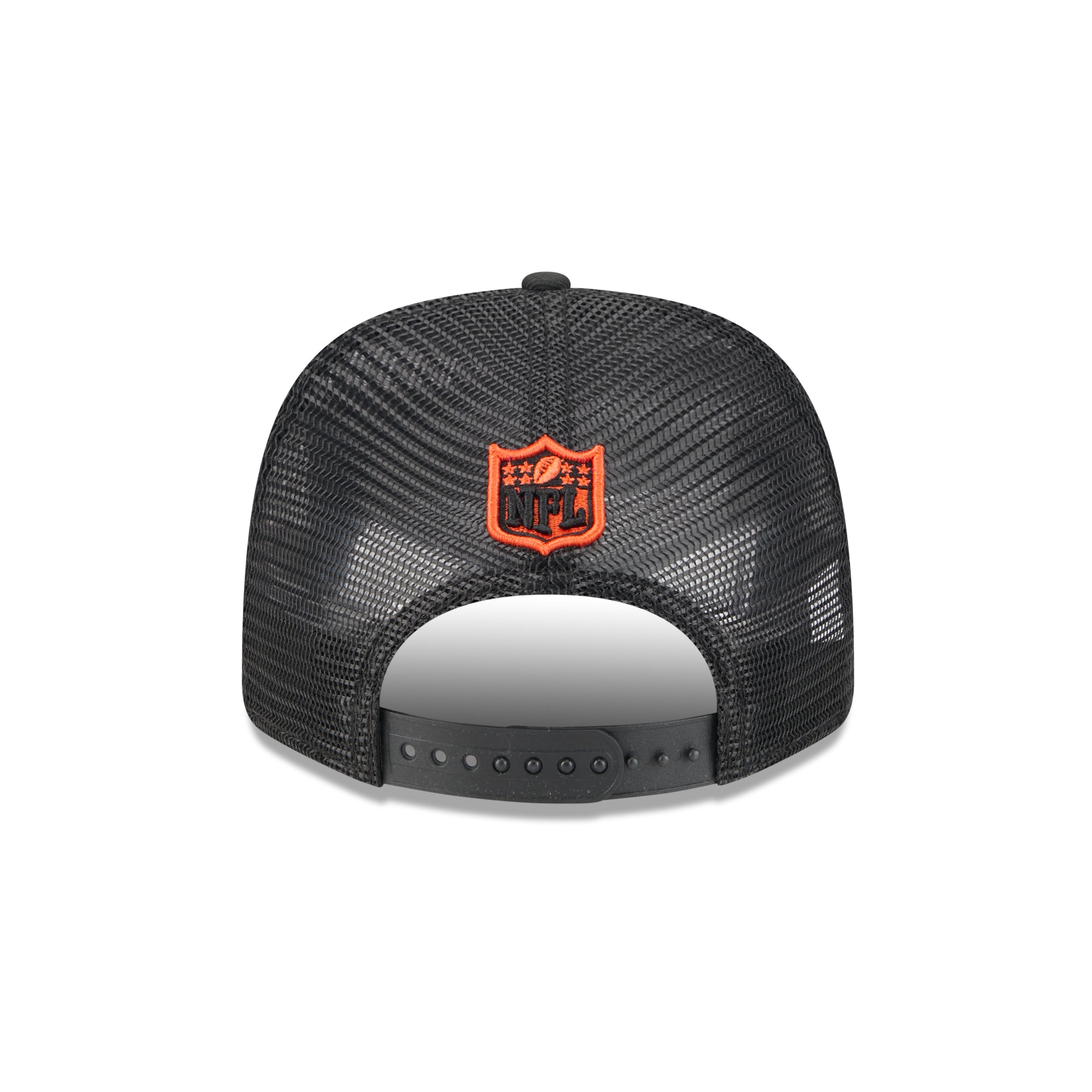 Cincinnati Bengals New Era 2025 NFL Team Collection 9SEVENTY Stretch Snap Trucker Cap Schwarz - STADIUMDREAMS